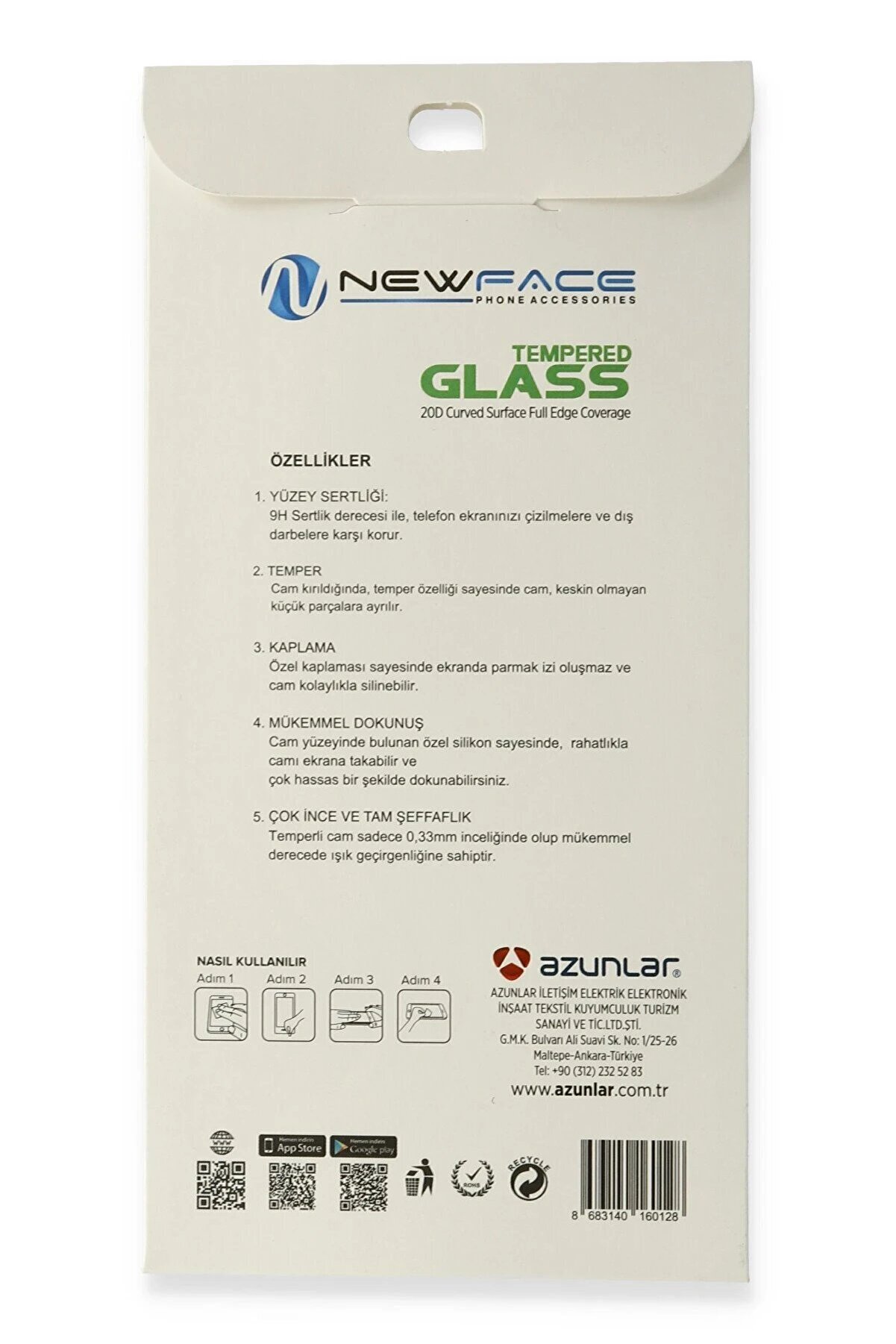 İphone 12 Pro Max 20D Premi̇um Cam Ekran Koruyucu - Dropx8834-9678