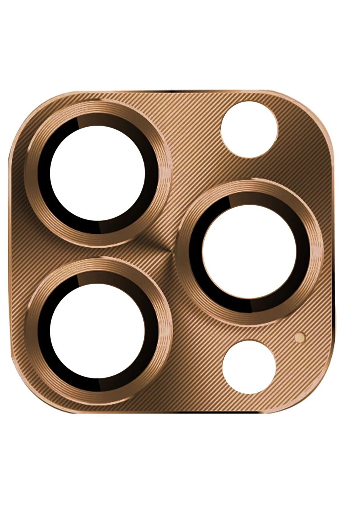 CepteToptan iPhone 16 Pro Max Pers Alüminyum Kamera Lens - Desert - DROPX9812-3938