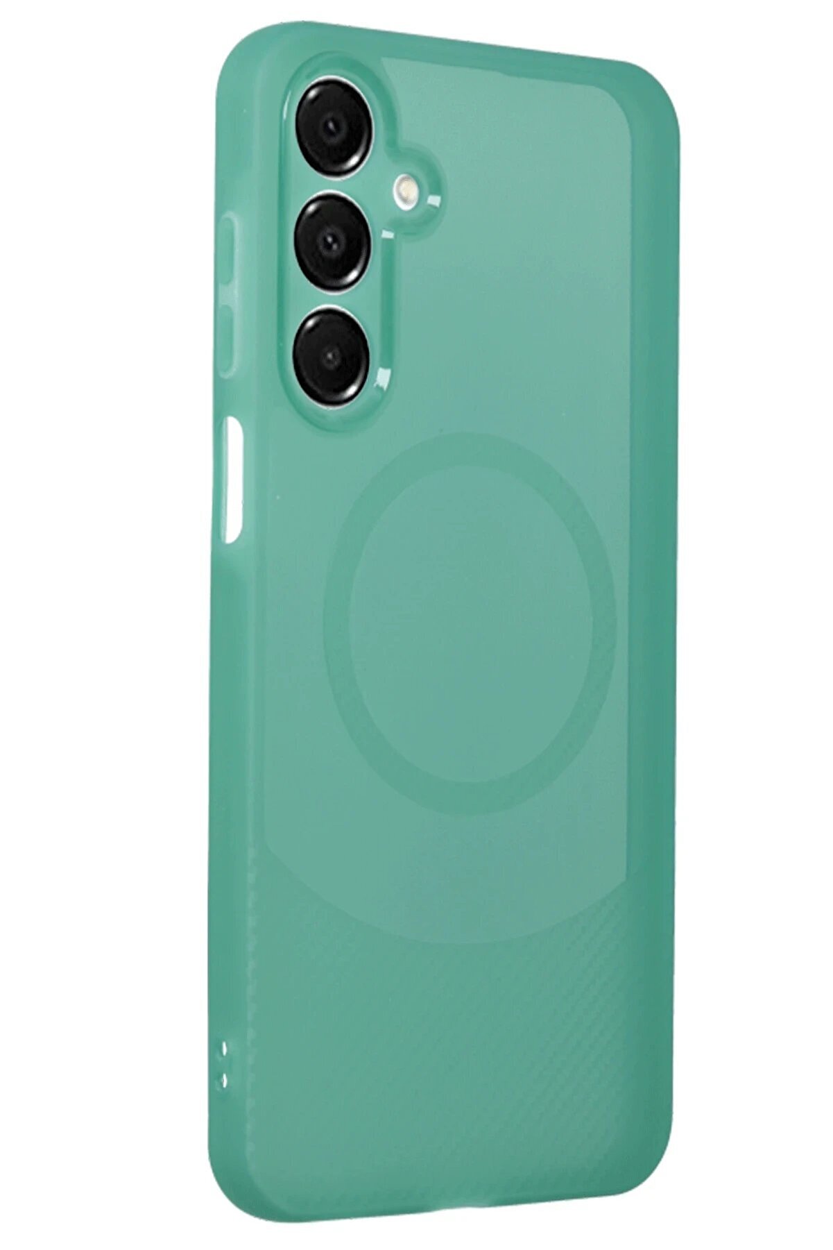 Samsung A16 5G Kılıf Maya Karbon Kapak - Koyu Yeşi̇l - Dropx3348-3239