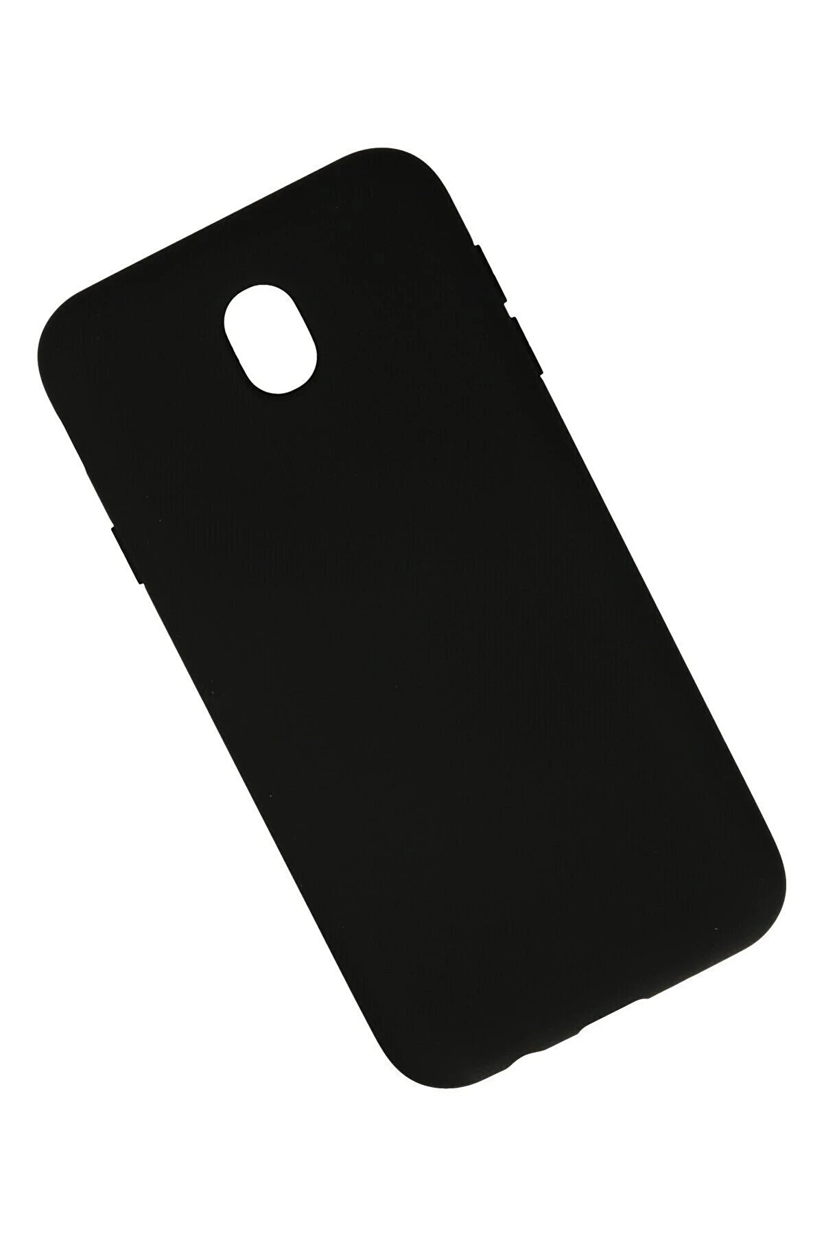 Samsung Galaxy J7 Pro / J730 Kılıf Nano İçi̇ Kadi̇fe Si̇li̇kon - Si̇yah - Dropx9837-7575