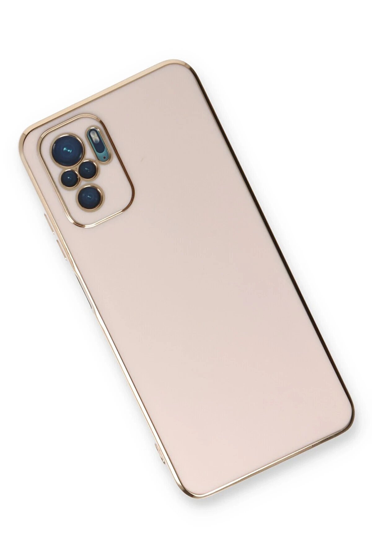 Xi̇aomi̇ Redmi̇ Note 10 Kılıf Volet Si̇li̇kon - Pembe - Dropx2949-5798