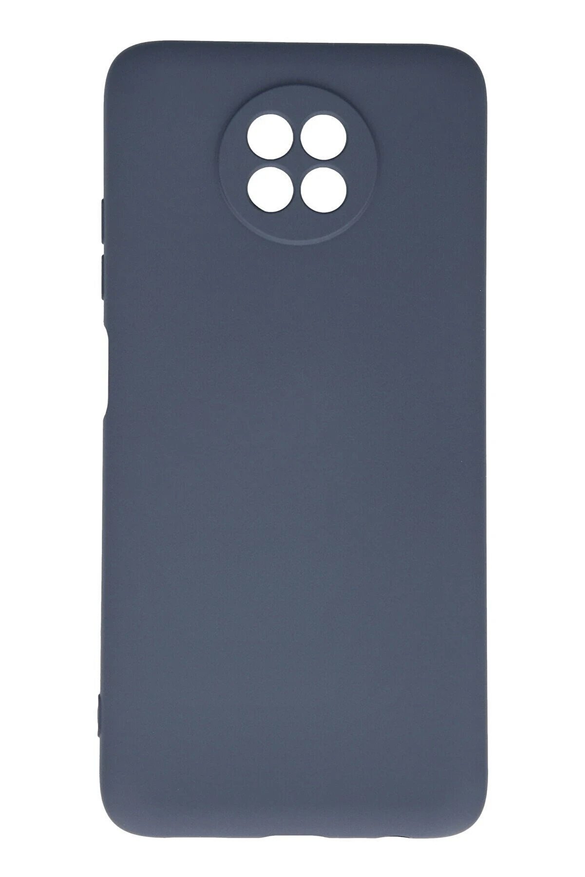 CepteToptan Xiaomi Redmi Note 9 5G Kılıf Nano içi Kadife Silikon - Gri - DROPX8506-7318