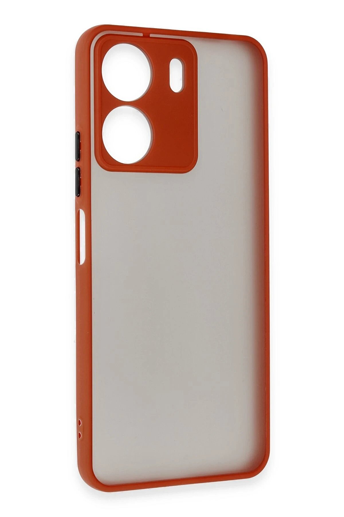 Xi̇aomi̇ Redmi̇ 13C Kılıf Montreal Si̇li̇kon Kapak - Kırmızı - Dropx2279-9768