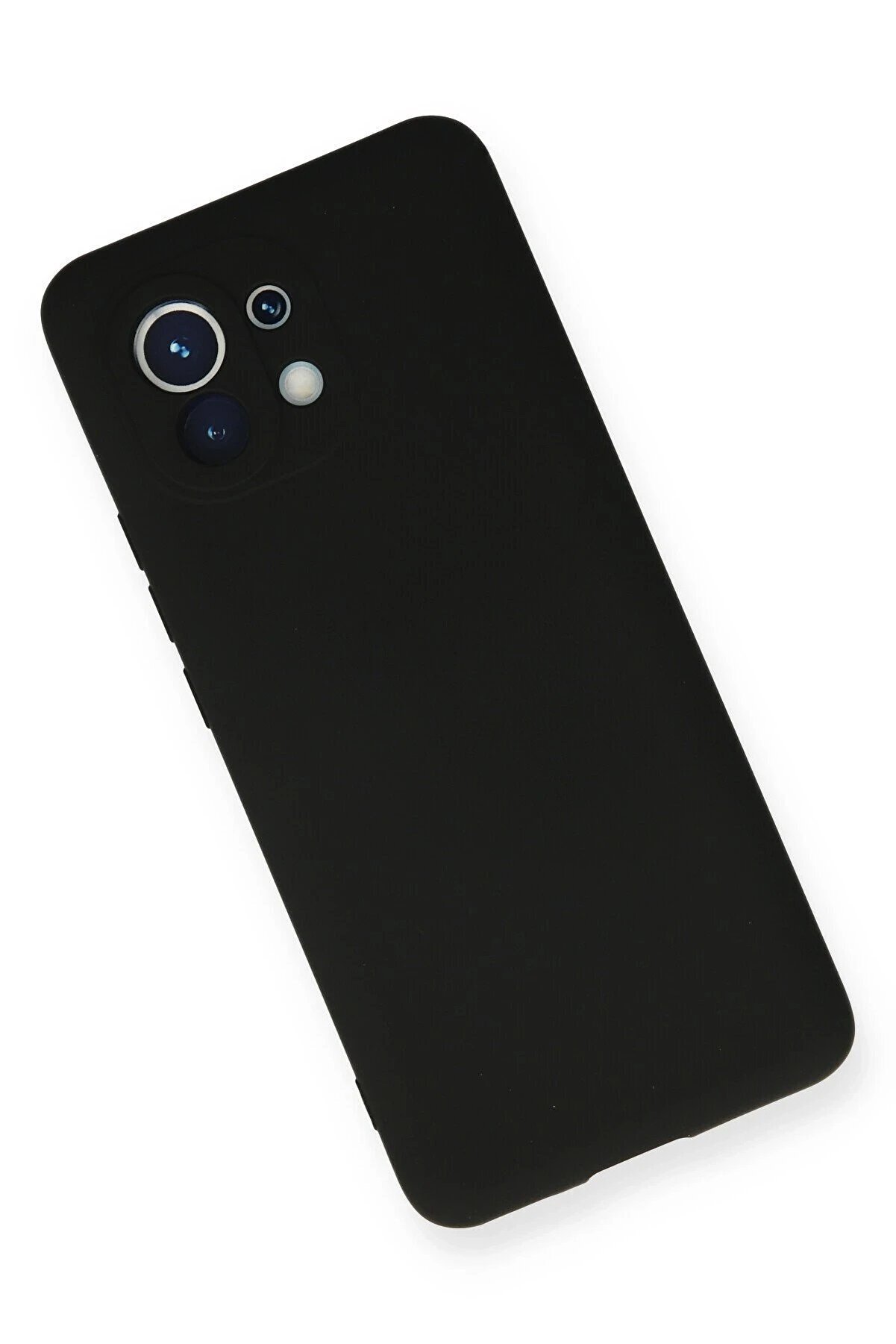 Xi̇aomi̇ Mi̇ 11 Kılıf Nano İ&ccedil;i̇ Kadi̇fe Si̇li̇kon - Si̇yah - Dropx8192-7057