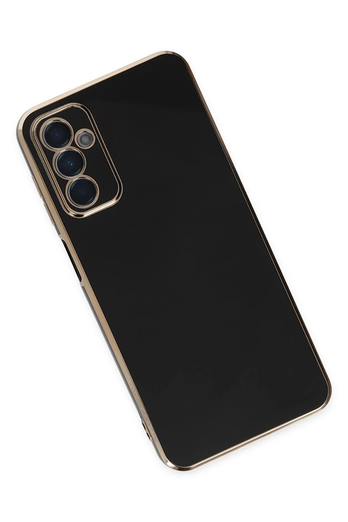 Samsung Galaxy A04S Kılıf Volet Si̇li̇kon - Si̇yah - Dropx6506-6558