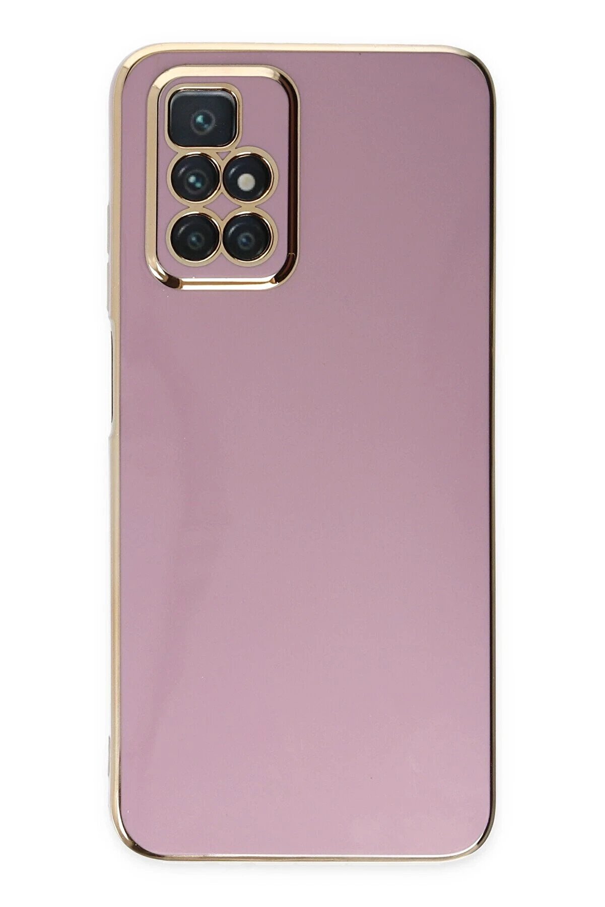 CepteToptan Xiaomi Redmi 10 2022 Kılıf Volet Silikon - Mor - DROPX5500-2528