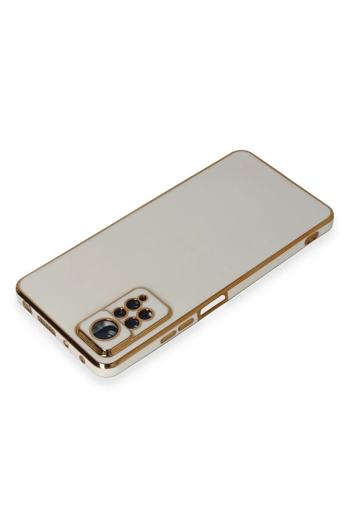 Xi̇aomi̇ Redmi̇ Note 11 Pro Kılıf Volet Si̇li̇kon - Beyaz - Dropx5881-3899