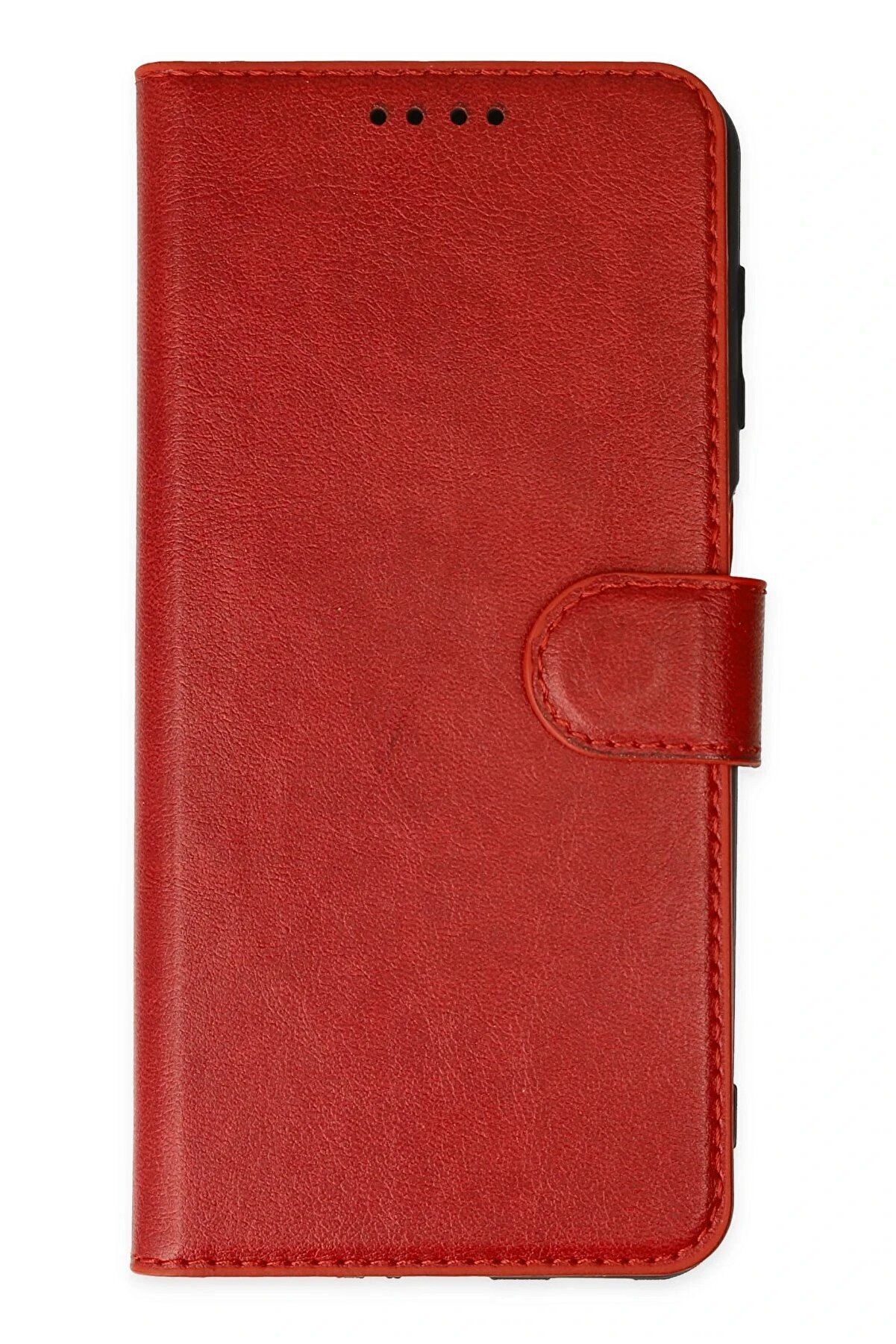 İphone 14 Pro Max Kılıf Trend S Plus Kapaklı Kılıf - Kırmızı - Dropx3503-3205