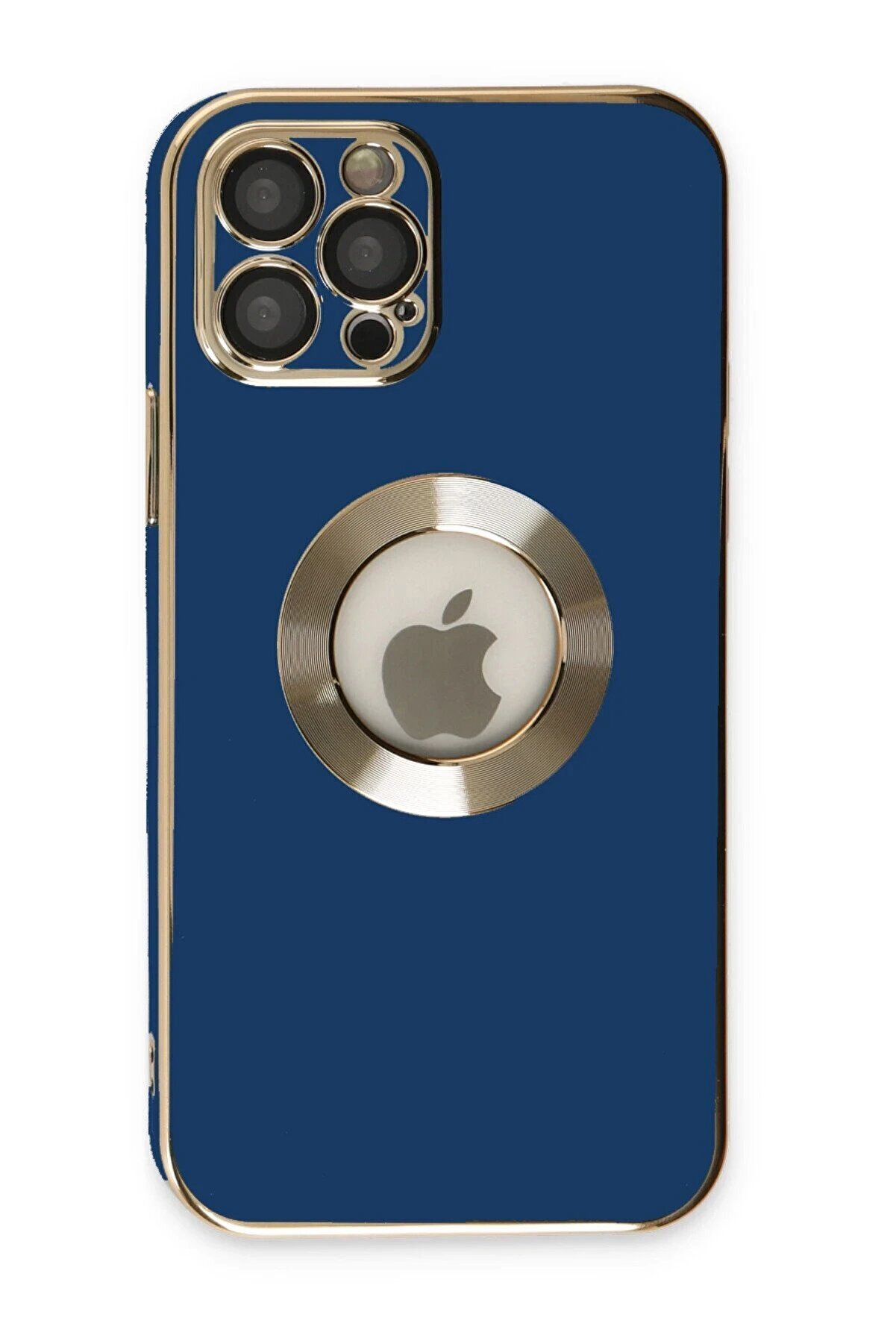 İphone 12 Pro Kılıf Store Si̇li̇kon - Mavi̇ - Dropx9984-2911