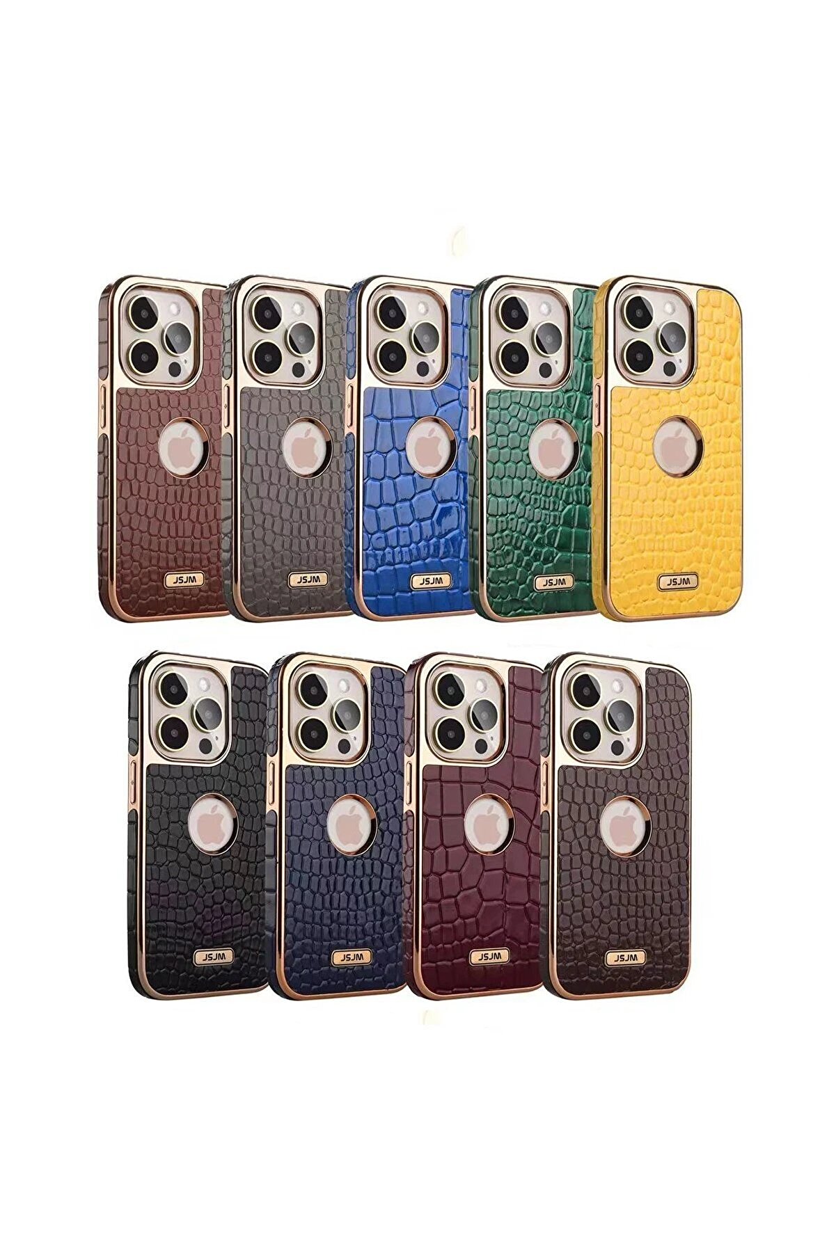 İphone 14 Pro Kılıf Snake Kapak - Deri̇n Mor - Dropx6290-3673