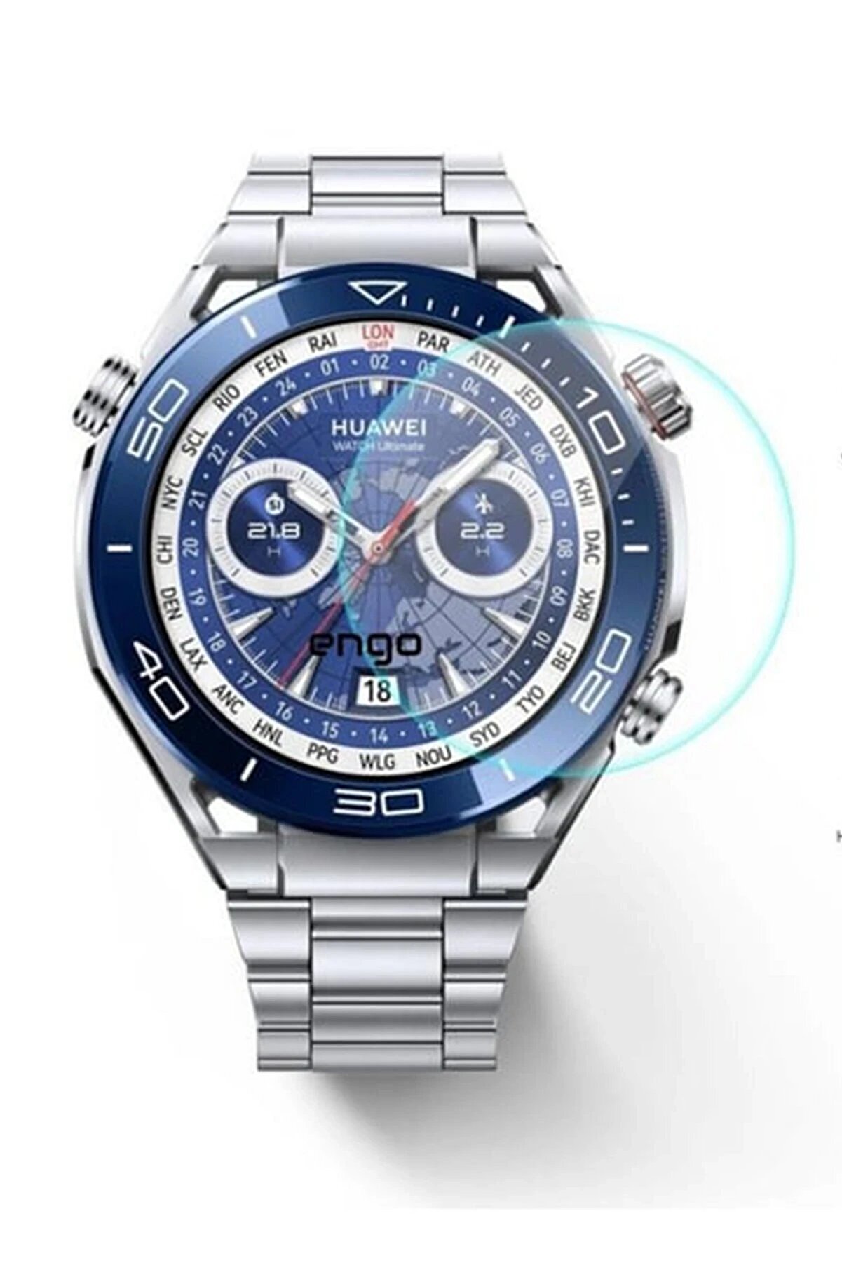 CepteToptan Huawei Watch Ultimate Polymer Nano Ekran Koruyucu - Şeffaf - DROPX9926-7631