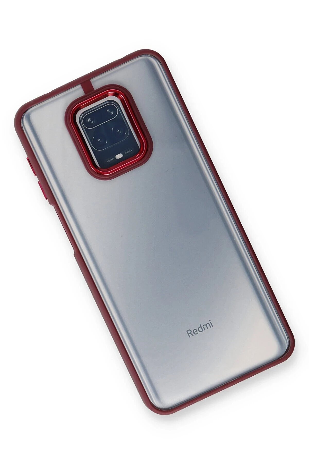 Xi̇aomi̇ Redmi̇ Note 9 Pro Kılıf Dora Kapak - Kırmızı - Dropx6279-6225