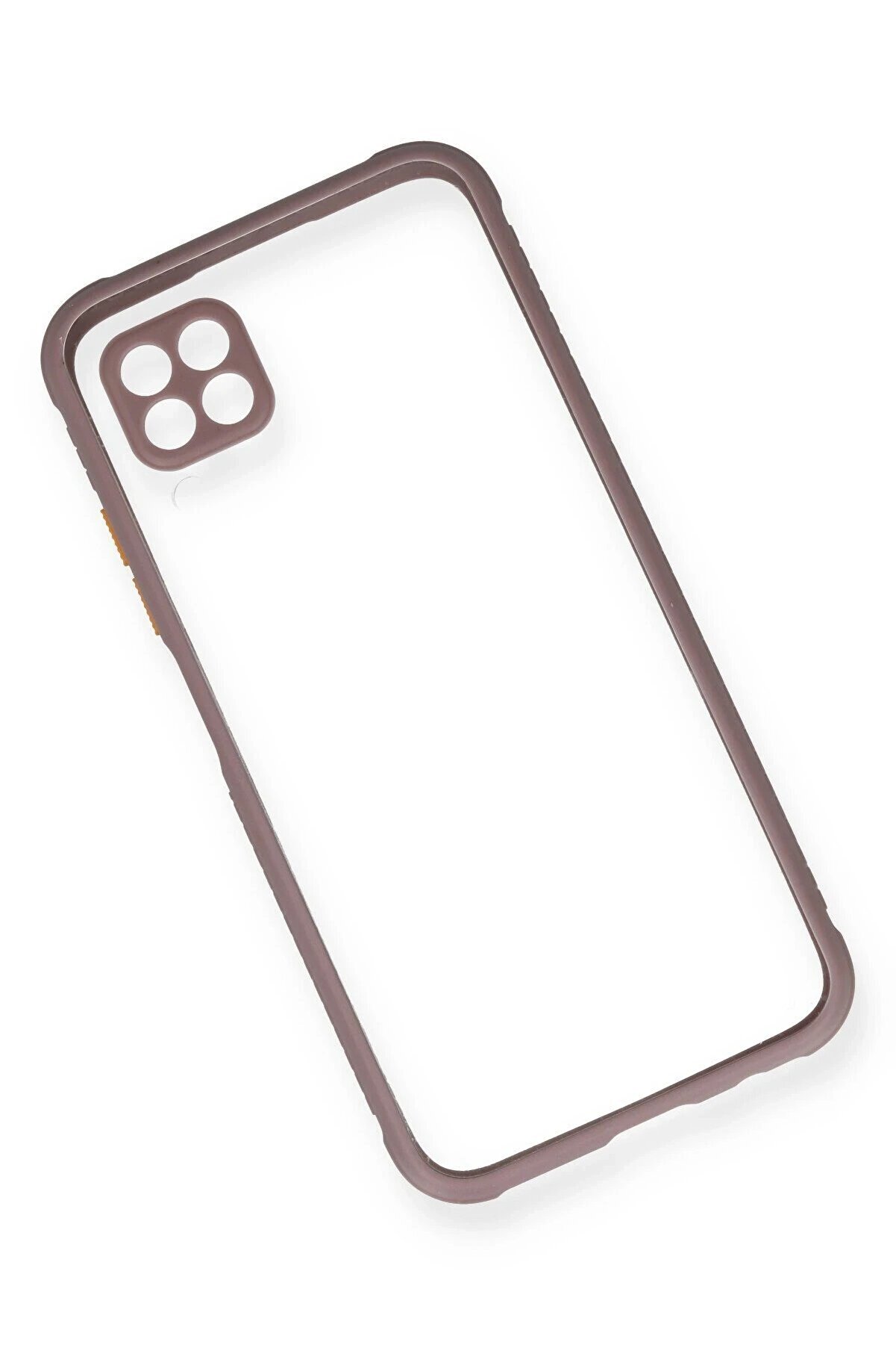 Huawei̇ P40 Li̇te Kılıf Mi̇ami̇ Şeffaf Si̇li̇kon - A&ccedil;ık Mor - Dropx1458-2906