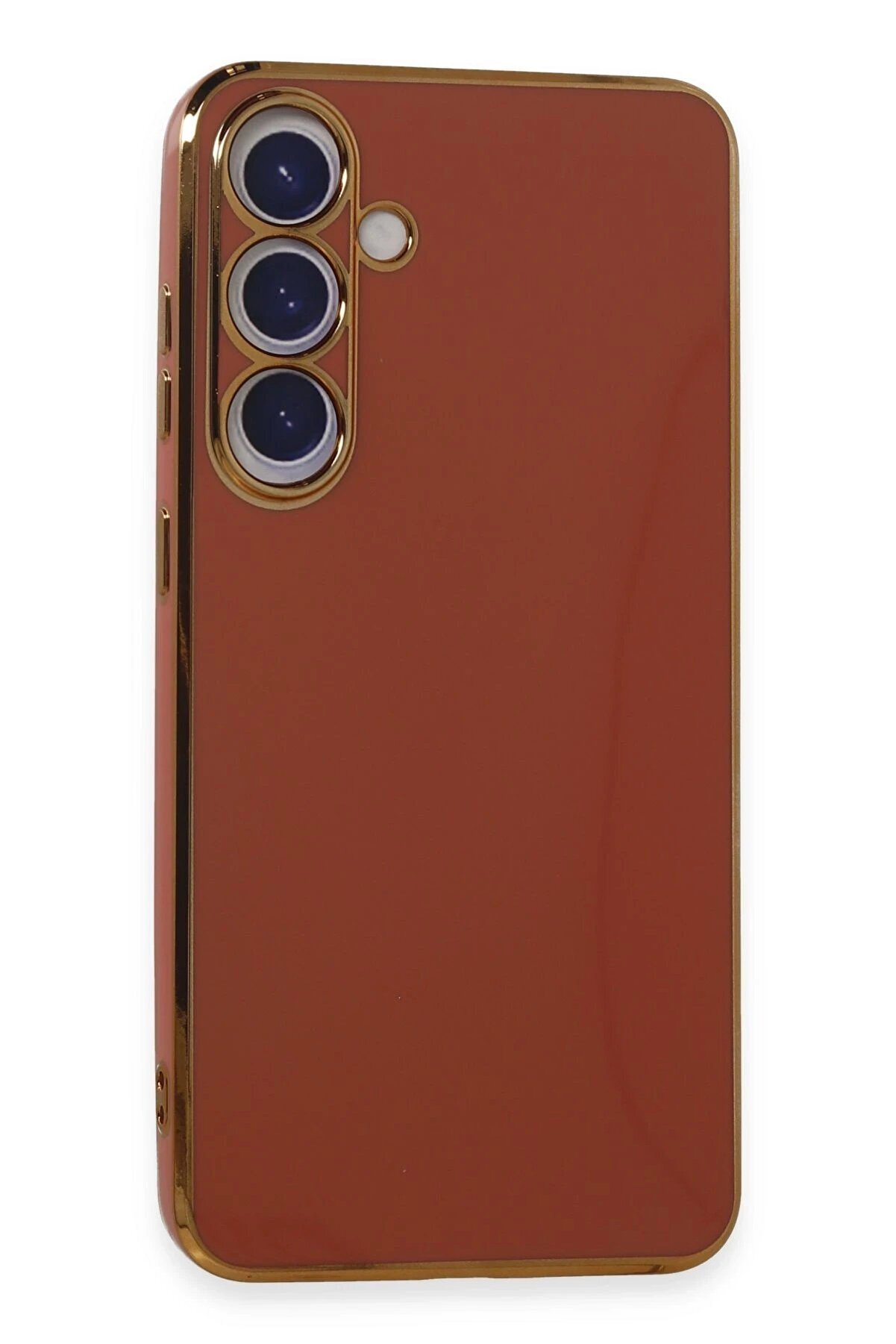 CepteToptan Samsung Galaxy S24 Plus Kılıf Volet Silikon - Kırmızı - DROPX5159-2163