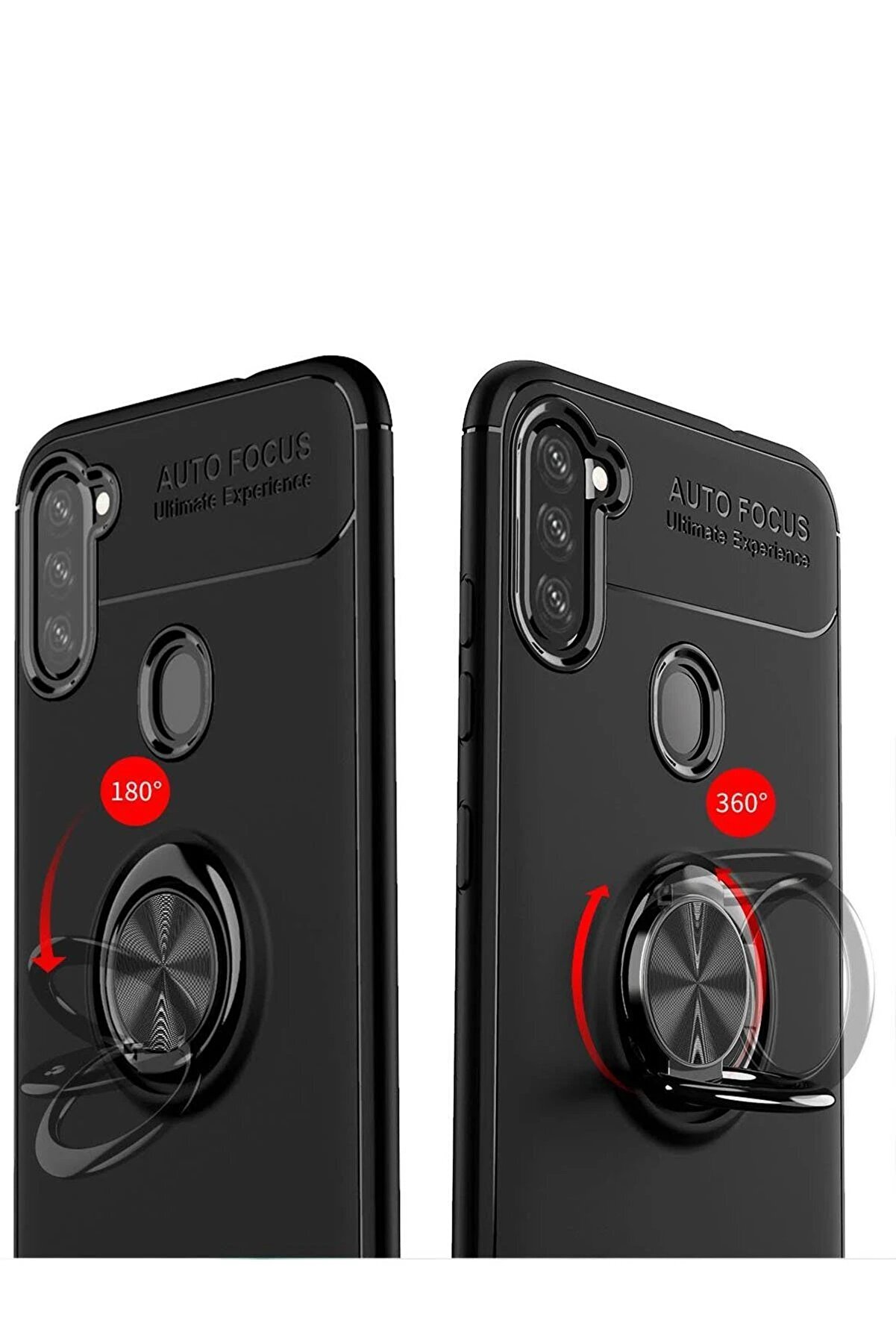 Samsung Galaxy A11 Kılıf Range Y&uuml;z&uuml;kl&uuml; Si̇li̇kon - Kırmızı - Dropx1123-6766