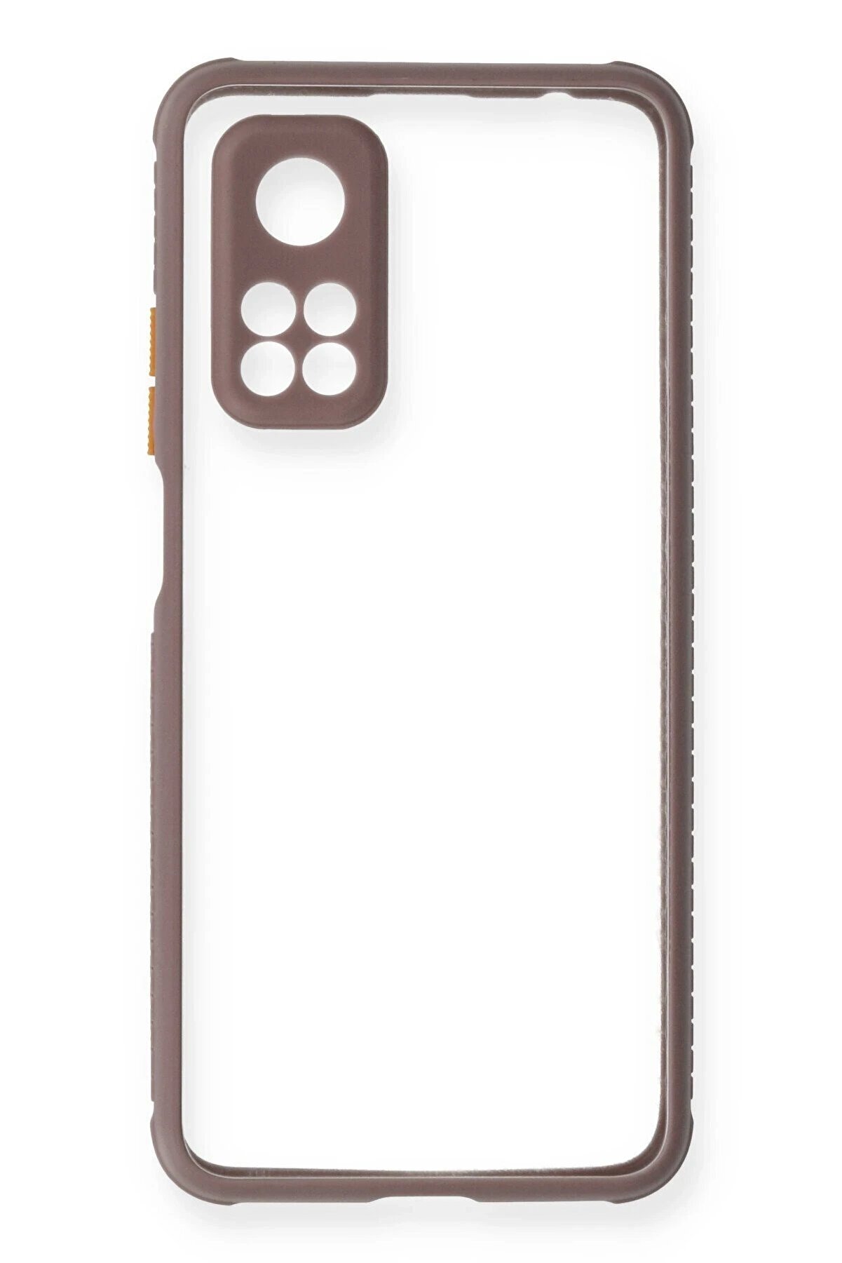 Xi̇aomi̇ Mi̇ 10T Pro Kılıf Mi̇ami̇ Şeffaf Si̇li̇kon - Açık Mor - Dropx7572-9783