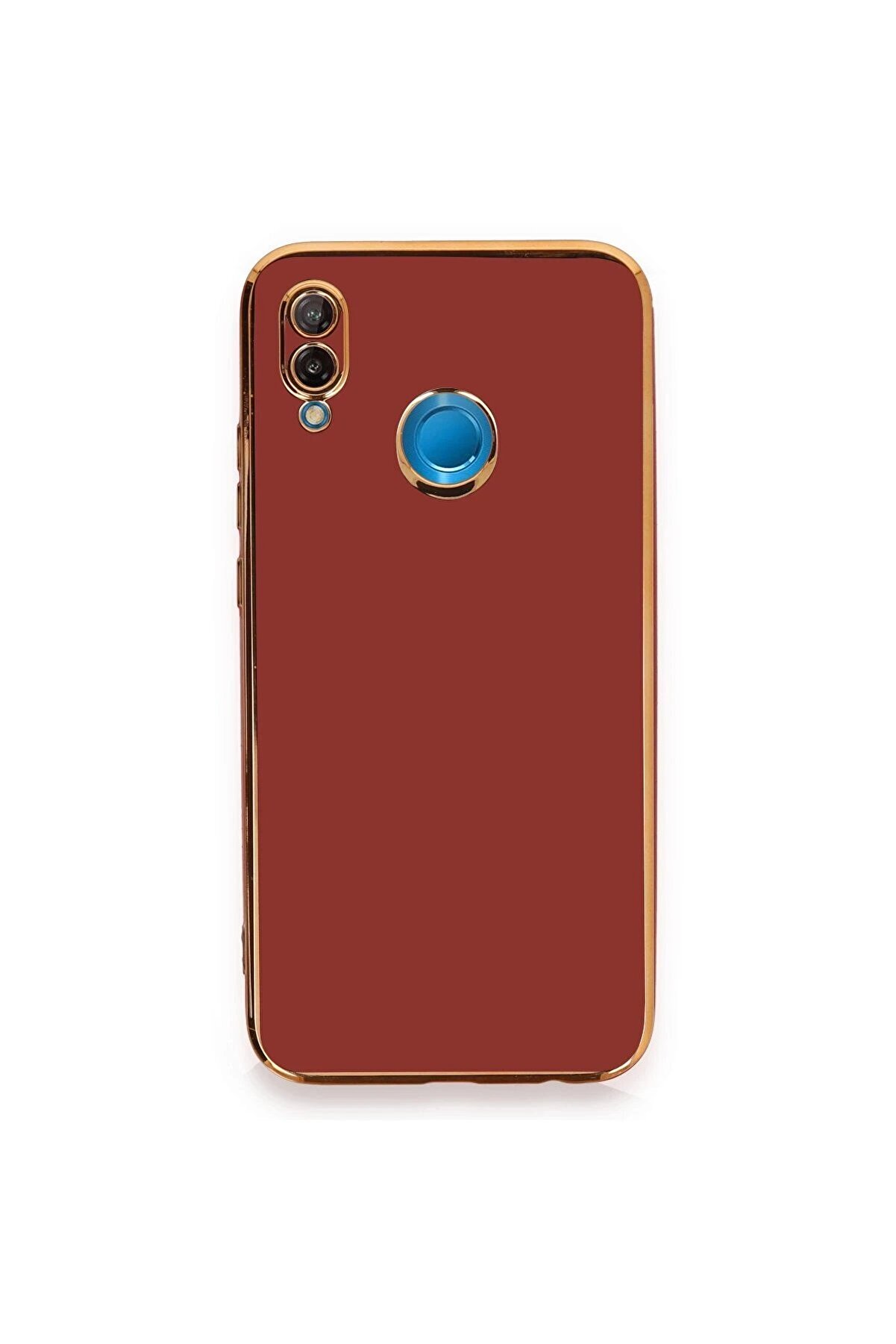 CepteToptan Huawei P20 Lite Kılıf Volet Silikon - Kırmızı - DROPX7353-5549