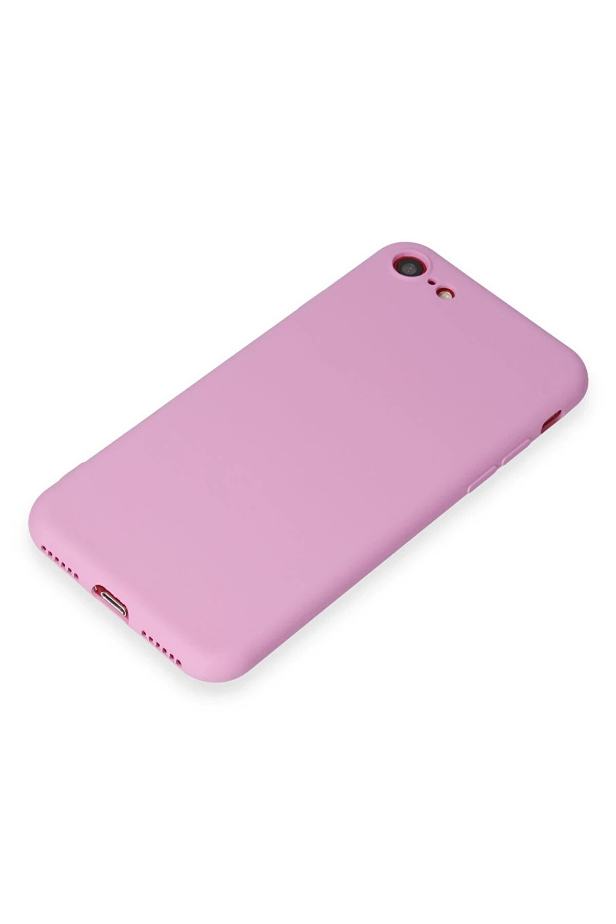 İphone 7 Kılıf Fi̇rst Si̇li̇kon - Açık Mor - Dropx9275-4437