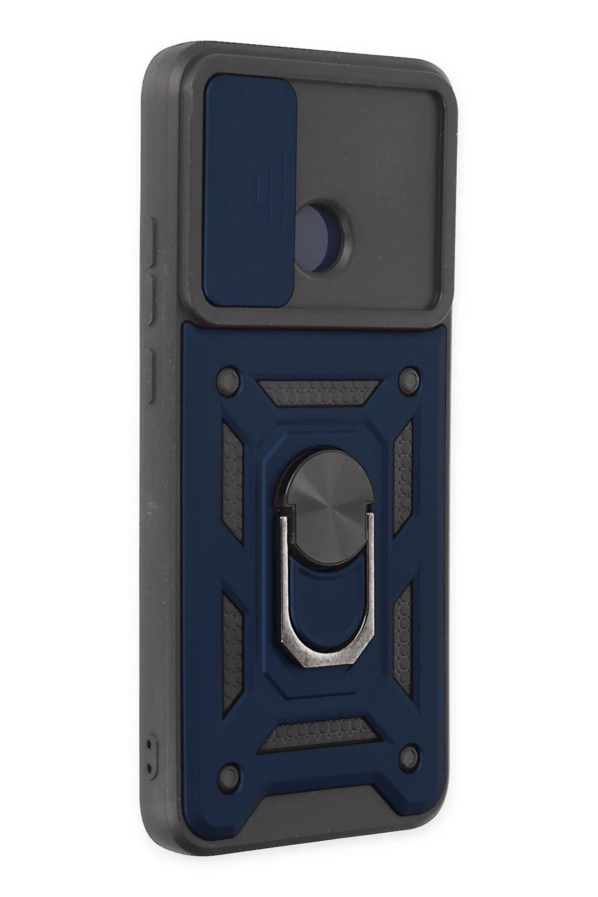 Xi̇aomi̇ Redmi̇ 10C Kılıf Pars Lens Y&uuml;z&uuml;kl&uuml; Si̇li̇kon - Laci̇vert - Dropx3471-2967