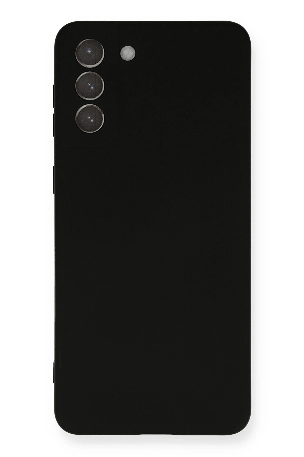 CepteToptan Samsung Galaxy S21 Plus Kılıf Nano içi Kadife Silikon - Siyah - DROPX2138-7957