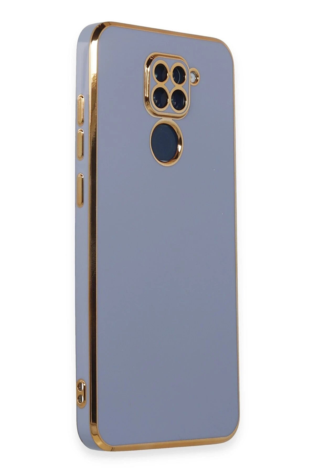 Xi̇aomi̇ Redmi̇ Note 9 Kılıf Volet Si̇li̇kon - Mavi̇ - Dropx2173-8910