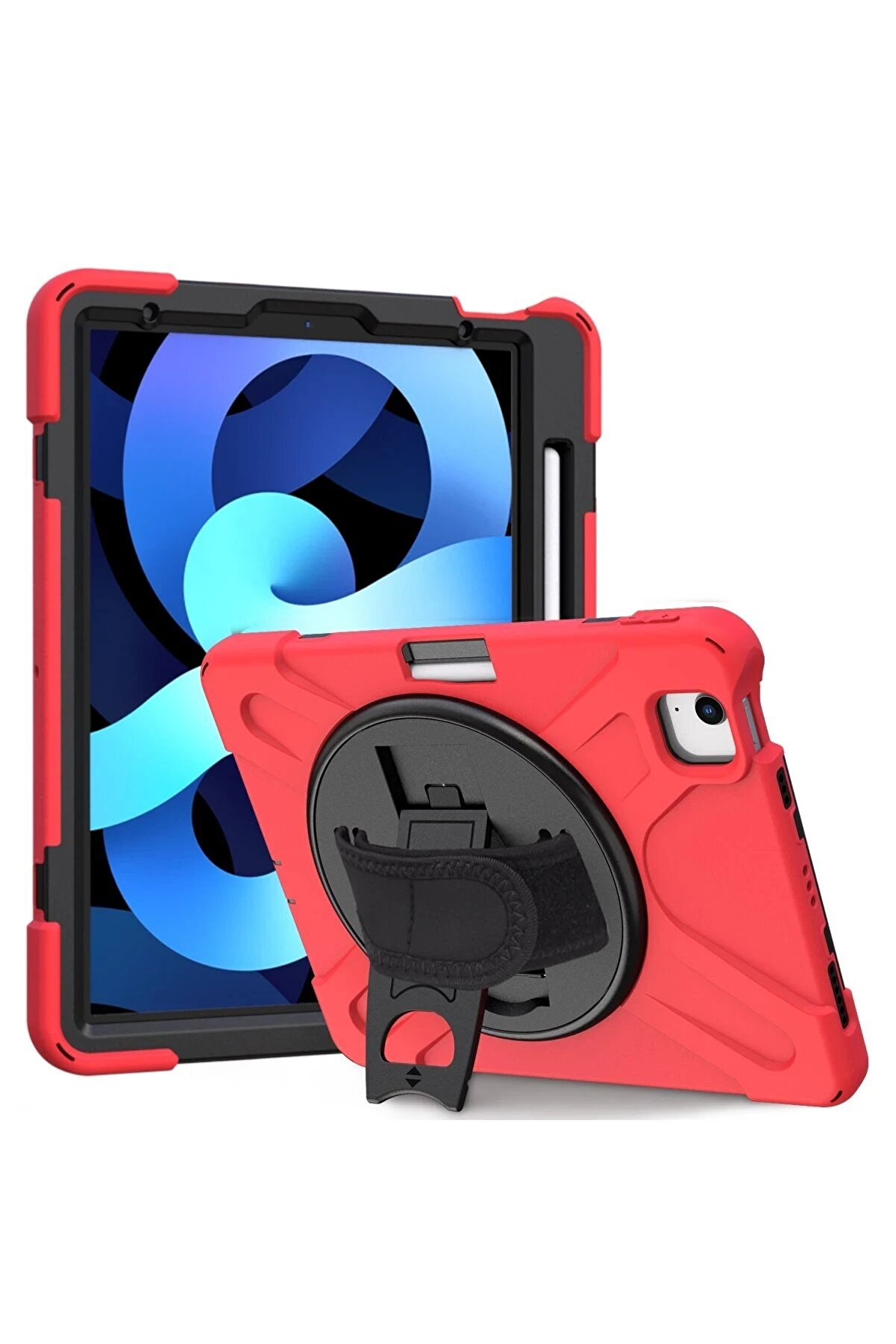 CepteToptan iPad Pro 11 (2020) Kılıf Amazing Tablet Kapak - Kırmızı - DROPX7439-4885
