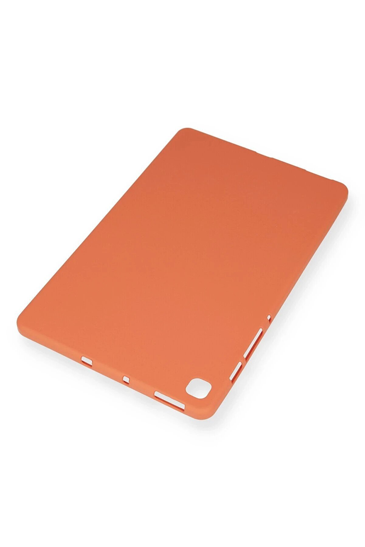 Samsung Galaxy P610 Tab S6 Li̇te 10.4 Kılıf Evo Tablet Si̇li̇kon - Turuncu - Dropx3815-6528