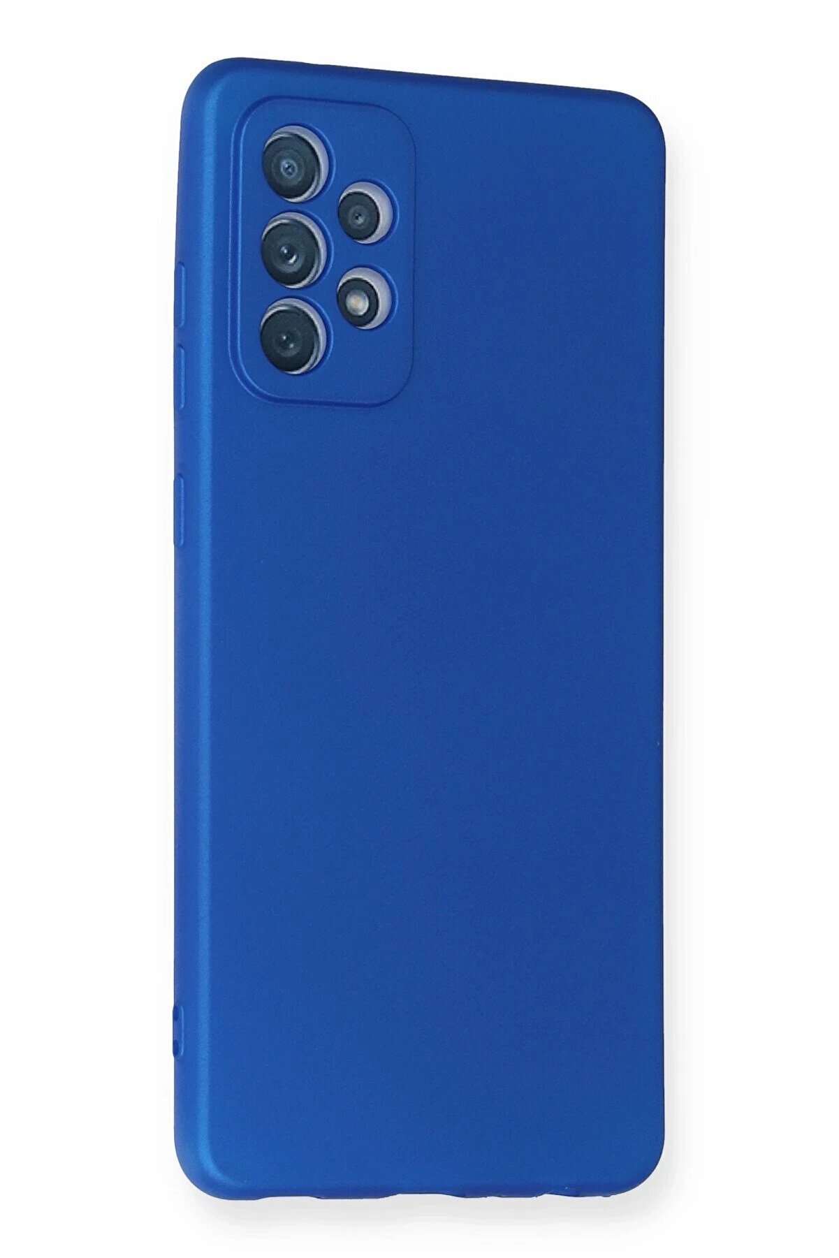 Samsung Galaxy A72 Kılıf Fi̇rst Si̇li̇kon - Mavi̇ - Dropx6669-3512