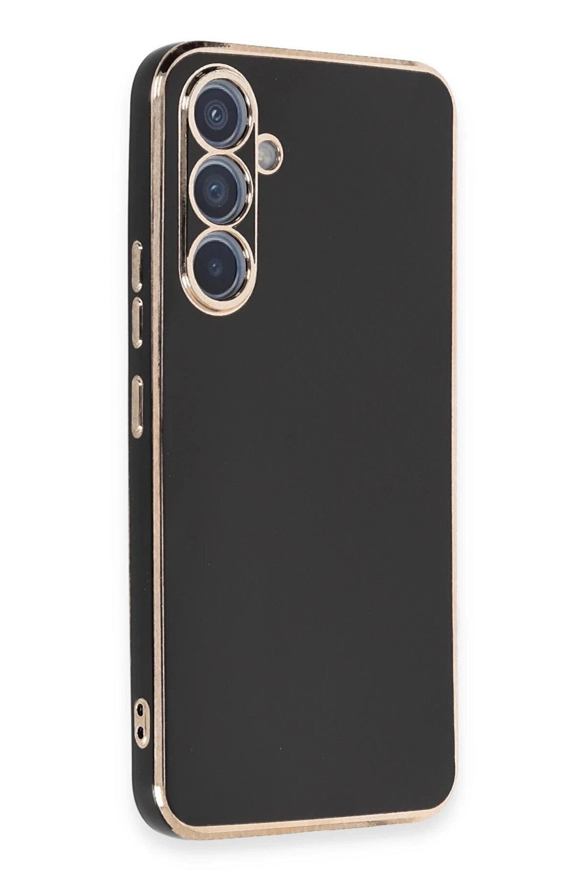 Samsung Galaxy A54 5G Kılıf Volet Si̇li̇kon - Si̇yah - Dropx7775-7425