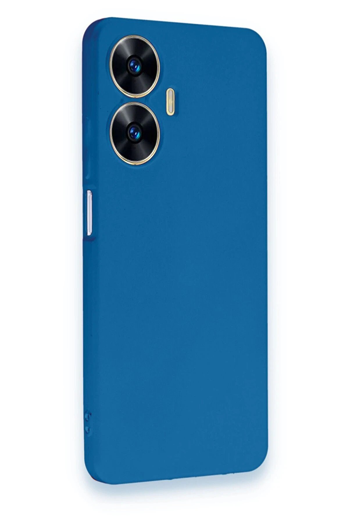 Realme C55 Kılıf Fi̇rst Si̇li̇kon - Mavi̇ - Dropx1047-1850