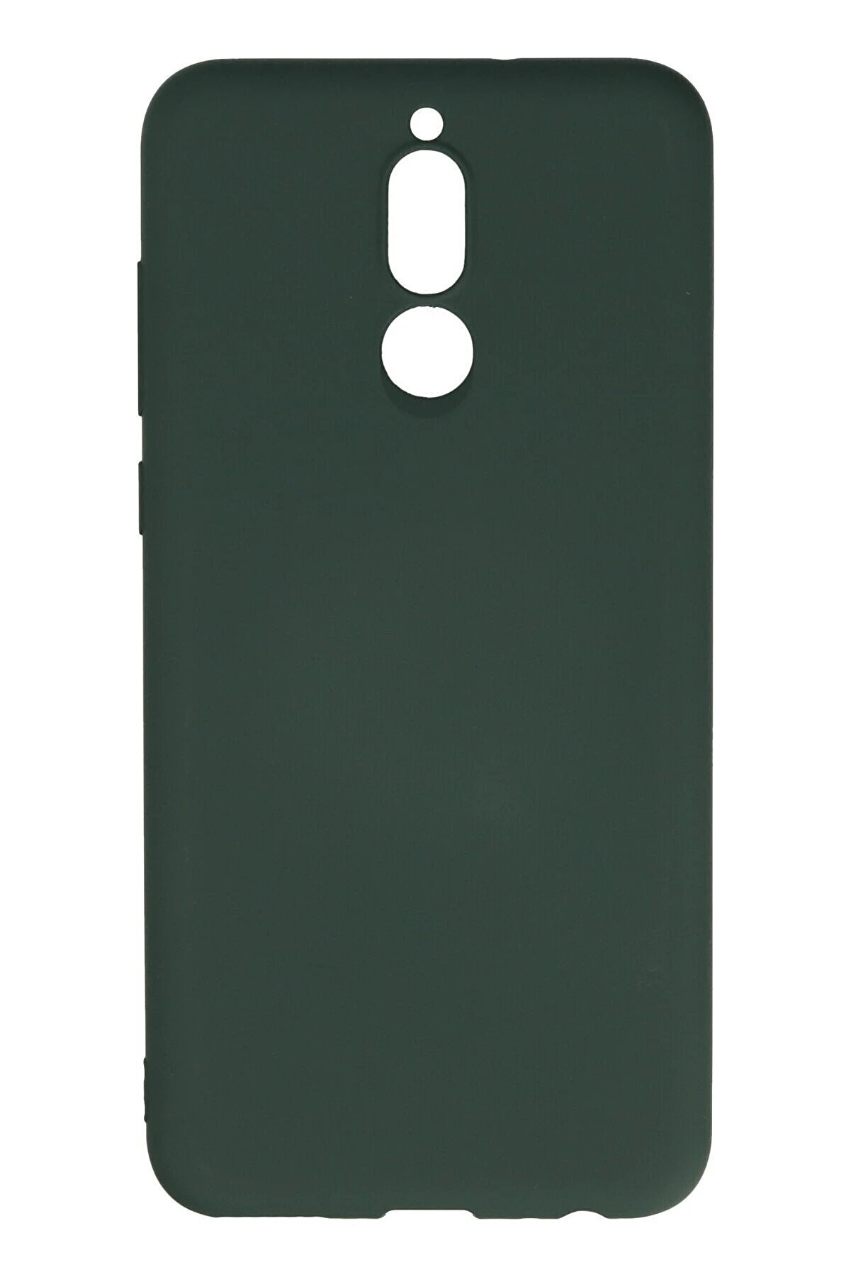 Huawei̇ Mate 10 Li̇te Kılıf Nano İ&ccedil;i̇ Kadi̇fe Si̇li̇kon - Koyu Yeşi̇l - Dropx1036-4218