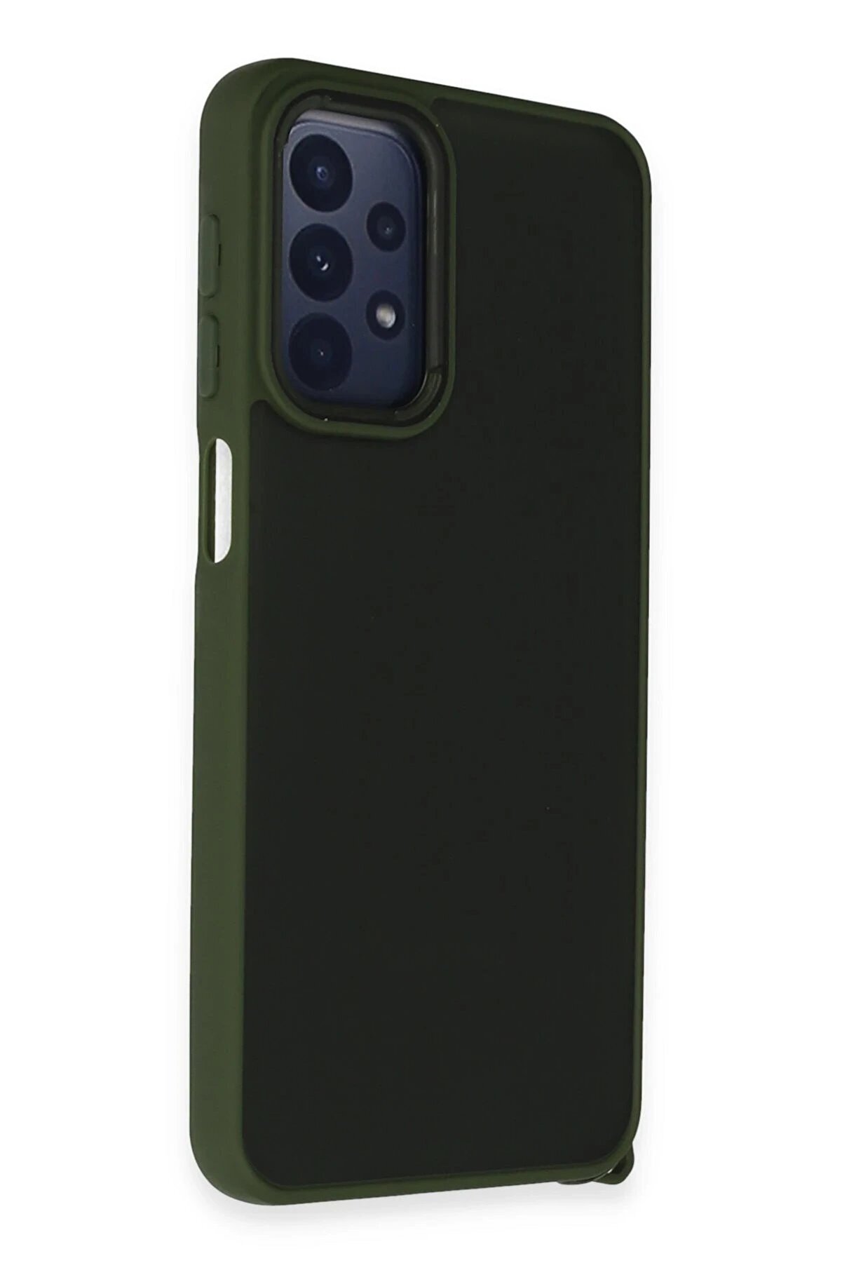 CepteToptan Samsung Galaxy A23 4G Kılıf Elegant Kapak - Yeşil - DROPX2272-5556