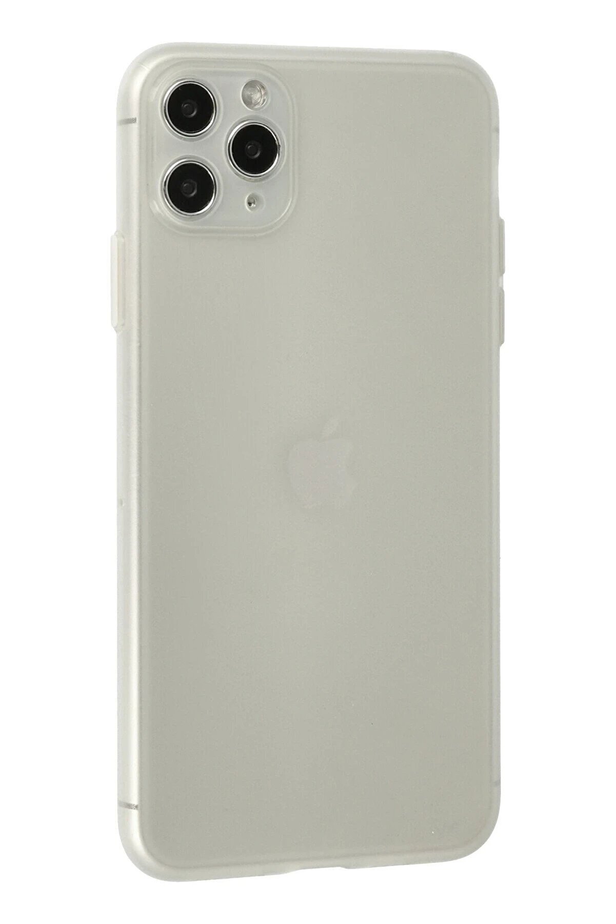 İphone 11 Pro Max Kılıf Si̇li̇kon - Şeffaf - Dropx8949-2256