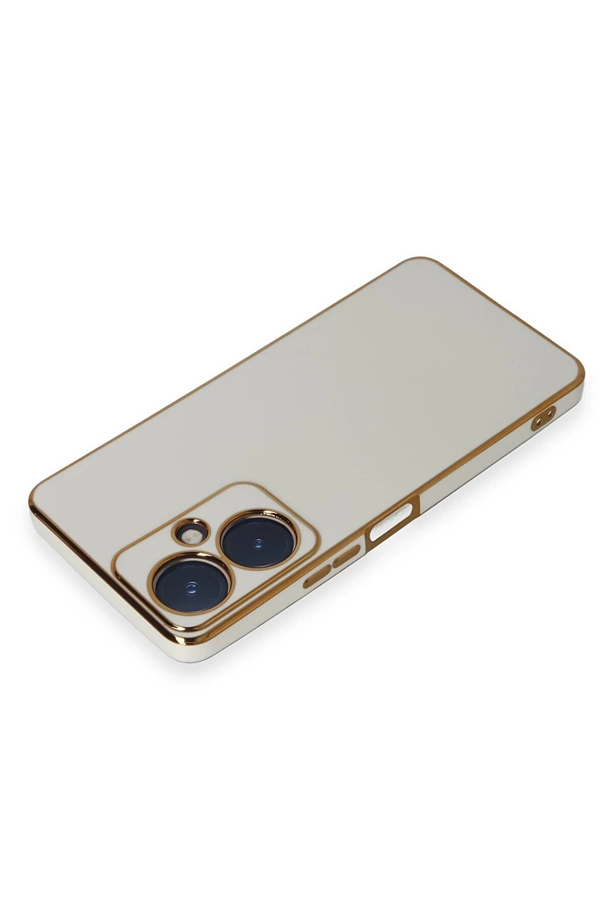 Vi̇vo Y27 Kılıf Volet Si̇li̇kon - Beyaz - Dropx7351-6452