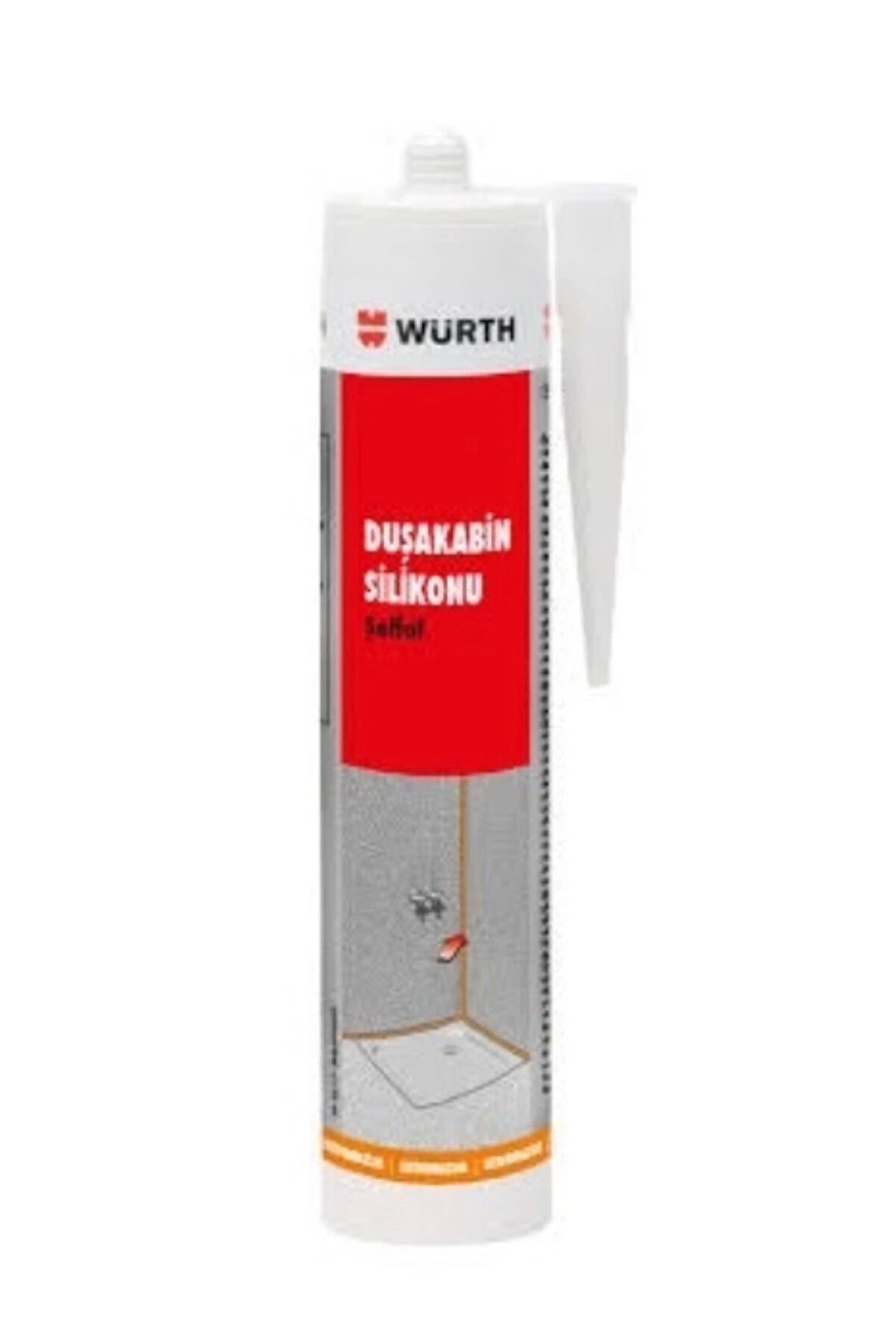 Würth Duşakabi̇n Si̇li̇konu Şeffaf 310 Ml