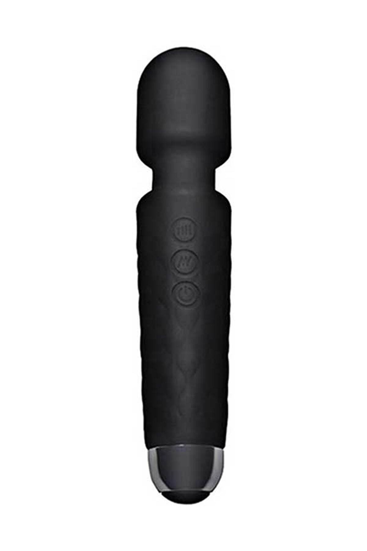 Joy Female Wand Massager Şarjlı Vibratör - Siyah - C-LM7161S