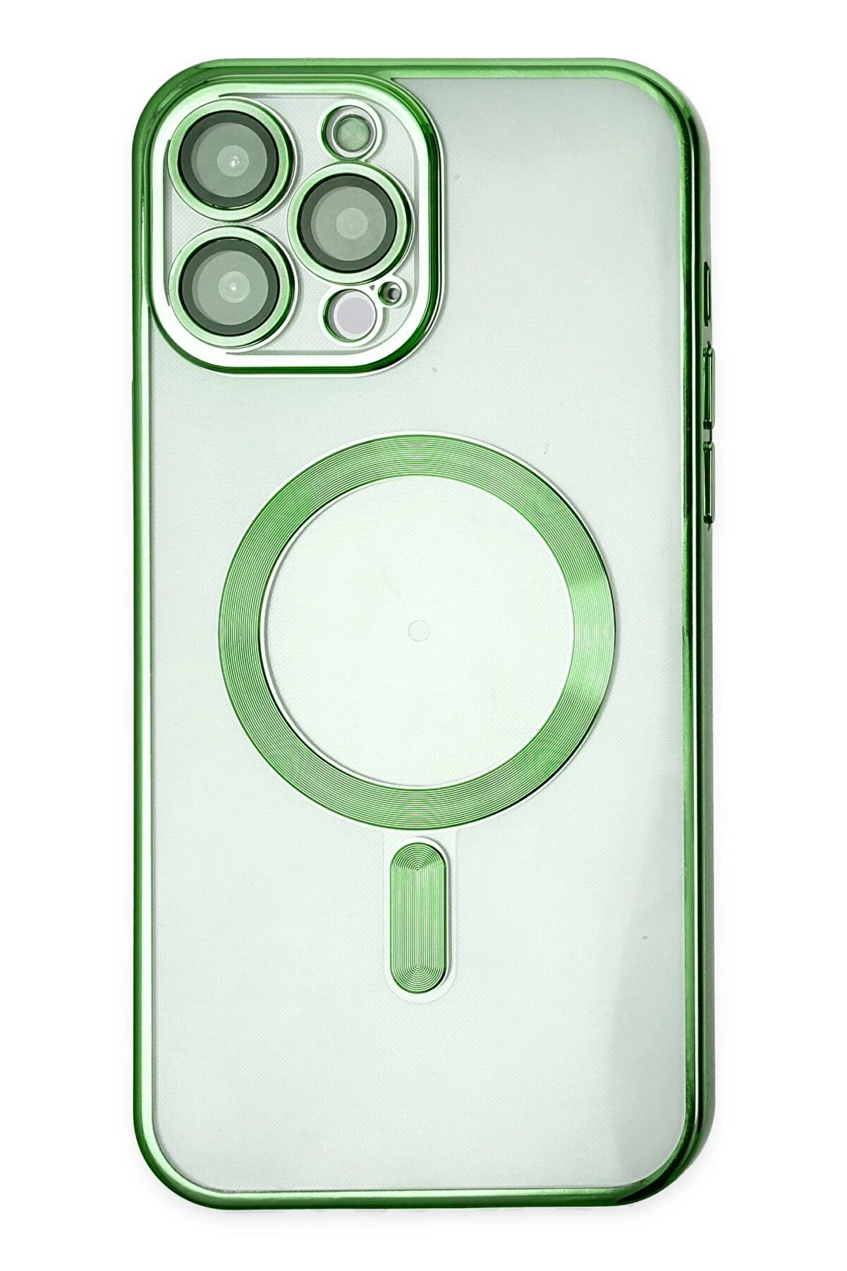 CepteToptan iPhone 14 Pro Kılıf Kross Magneticsafe Kapak - Koyu Yeşil - DROPX7728-2885