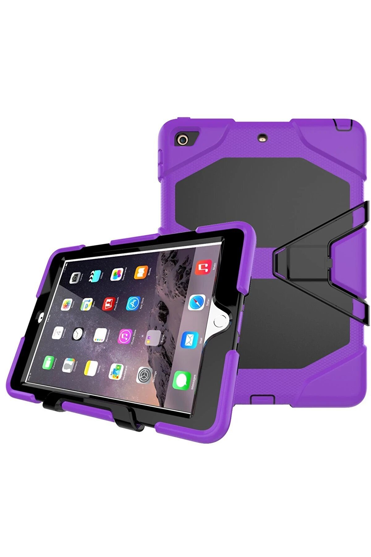 İpad 5 Ai̇r 9.7 Kılıf Gri̇ffi̇n Tablet Kapak - Mor - Dropx9730-1943