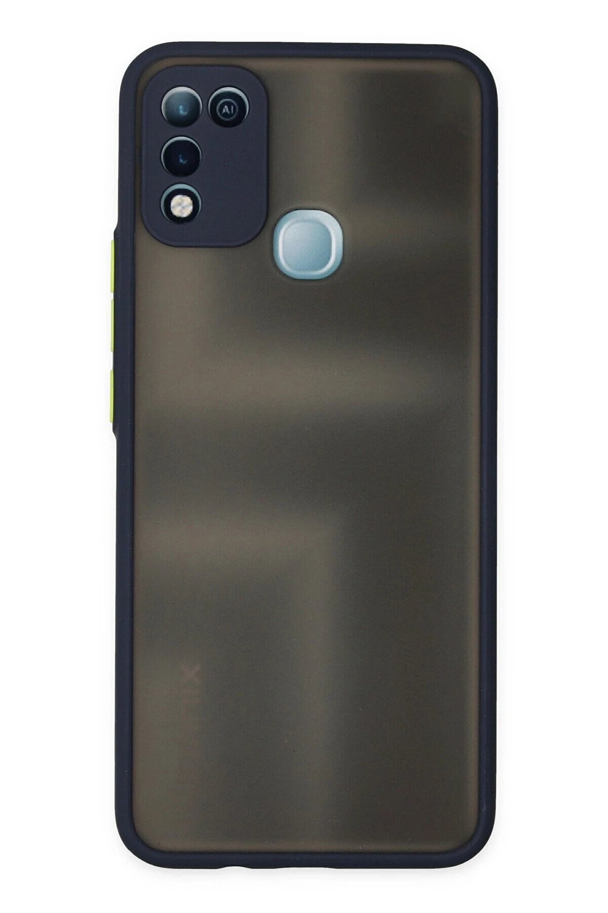 CepteToptan İnfinix Hot 10 Play Kılıf Montreal Silikon Kapak - Lacivert - DROPX5959-5474