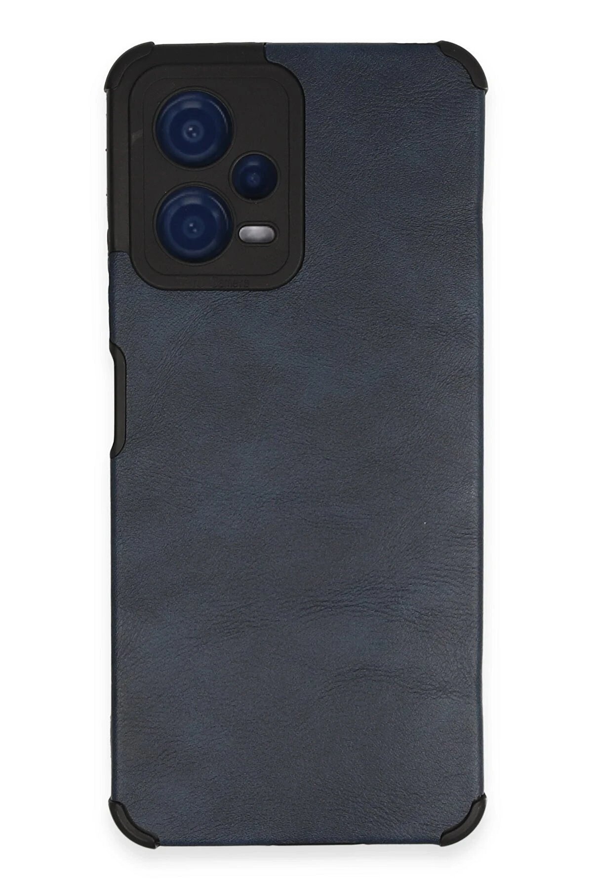 CepteToptan Xiaomi Redmi Note 12 5G Kılıf Loop Deri Silikon - Lacivert - DROPX2033-3869