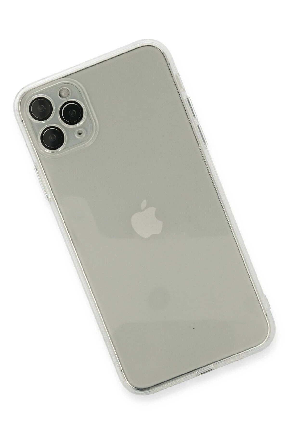İphone 11 Pro Max Kılıf Fly Lens Si̇li̇kon - Şeffaf - Dropx7162-8663