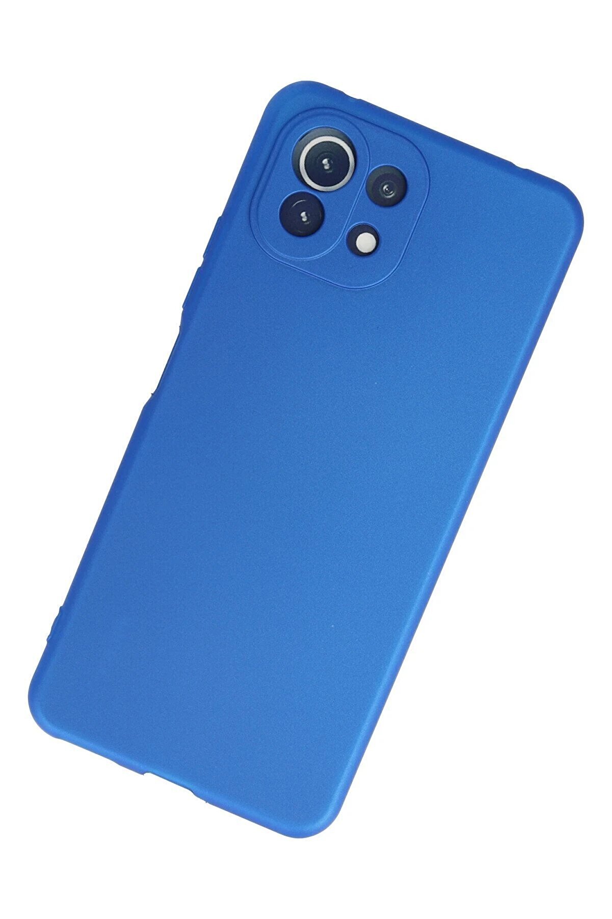 Xi̇aomi̇ Mi̇ 11 Li̇te Kılıf Fi̇rst Si̇li̇kon - Mavi̇ - Dropx1730-5429