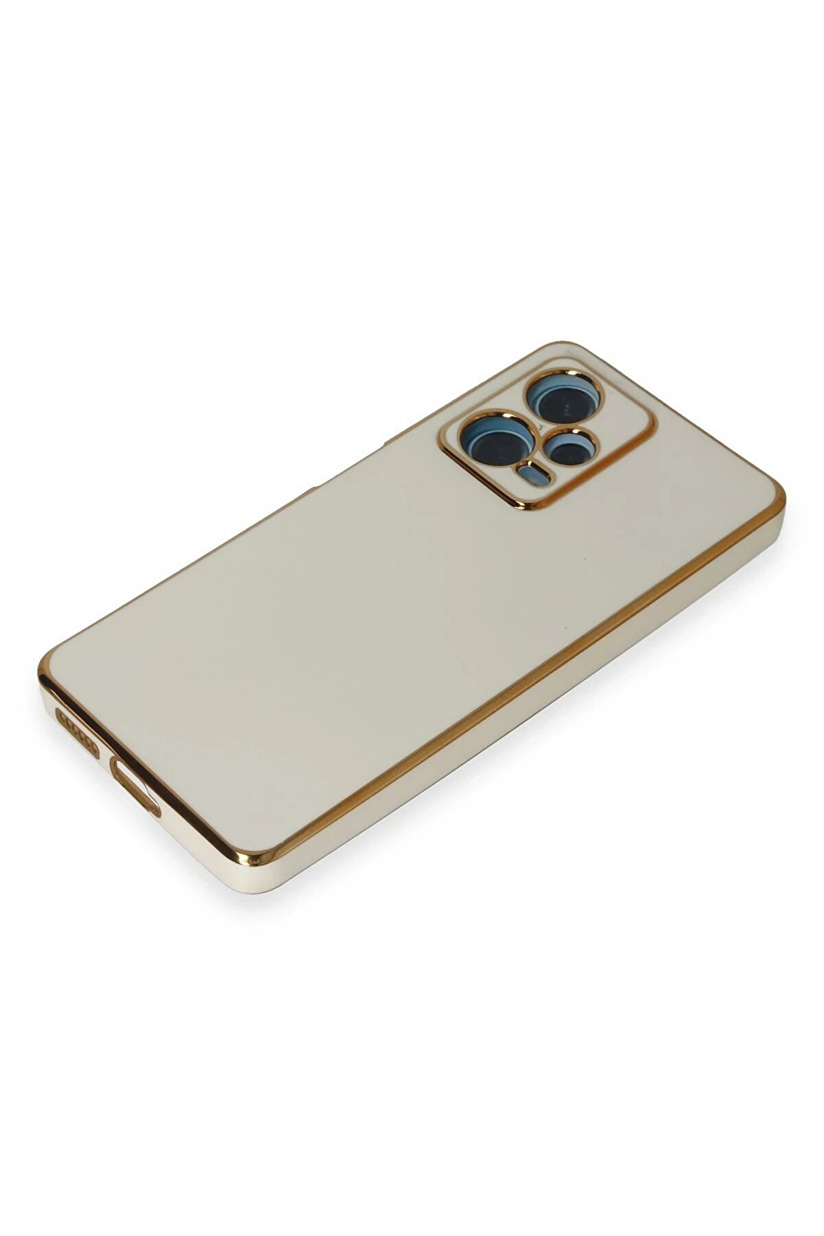 Xi̇aomi̇ Redmi̇ Note 12 Pro Plus Kılıf Volet Si̇li̇kon - Beyaz - Dropx8520-9187