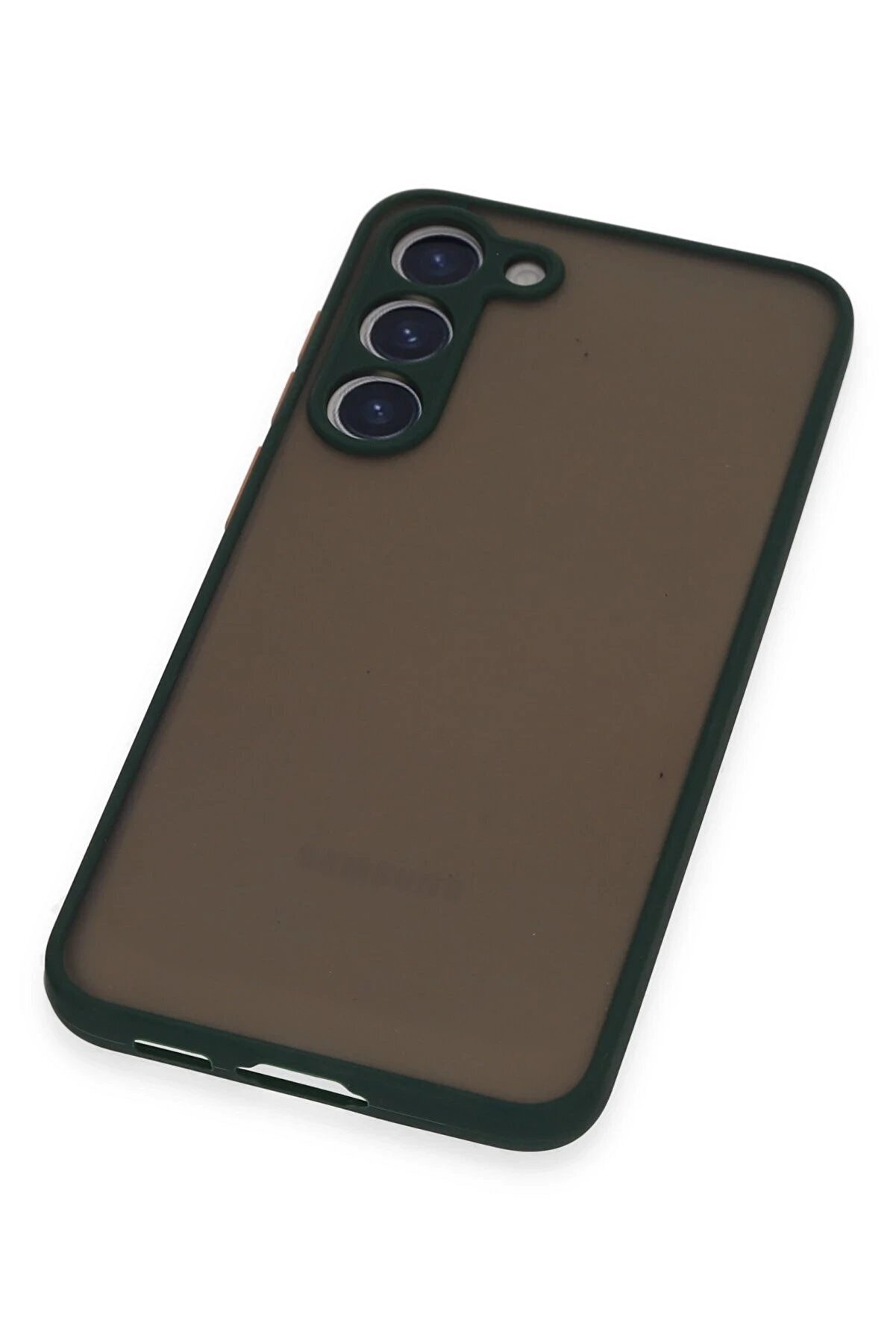 Samsung Galaxy S23 Plus Kılıf Montreal Si̇li̇kon Kapak - Yeşi̇l - Dropx5866-6008