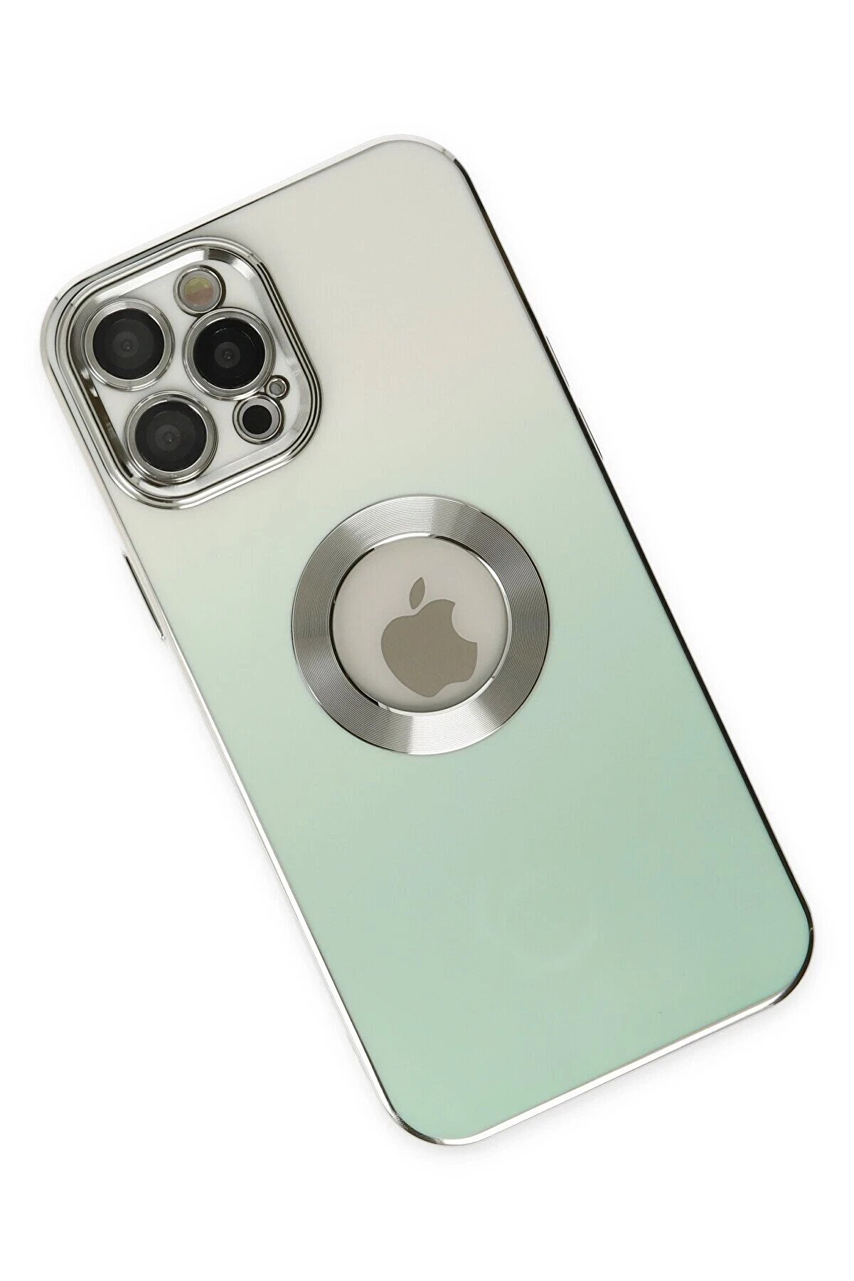 İphone 12 Pro Kılıf Best Si̇li̇kon - Turkuaz - Dropx2150-4487