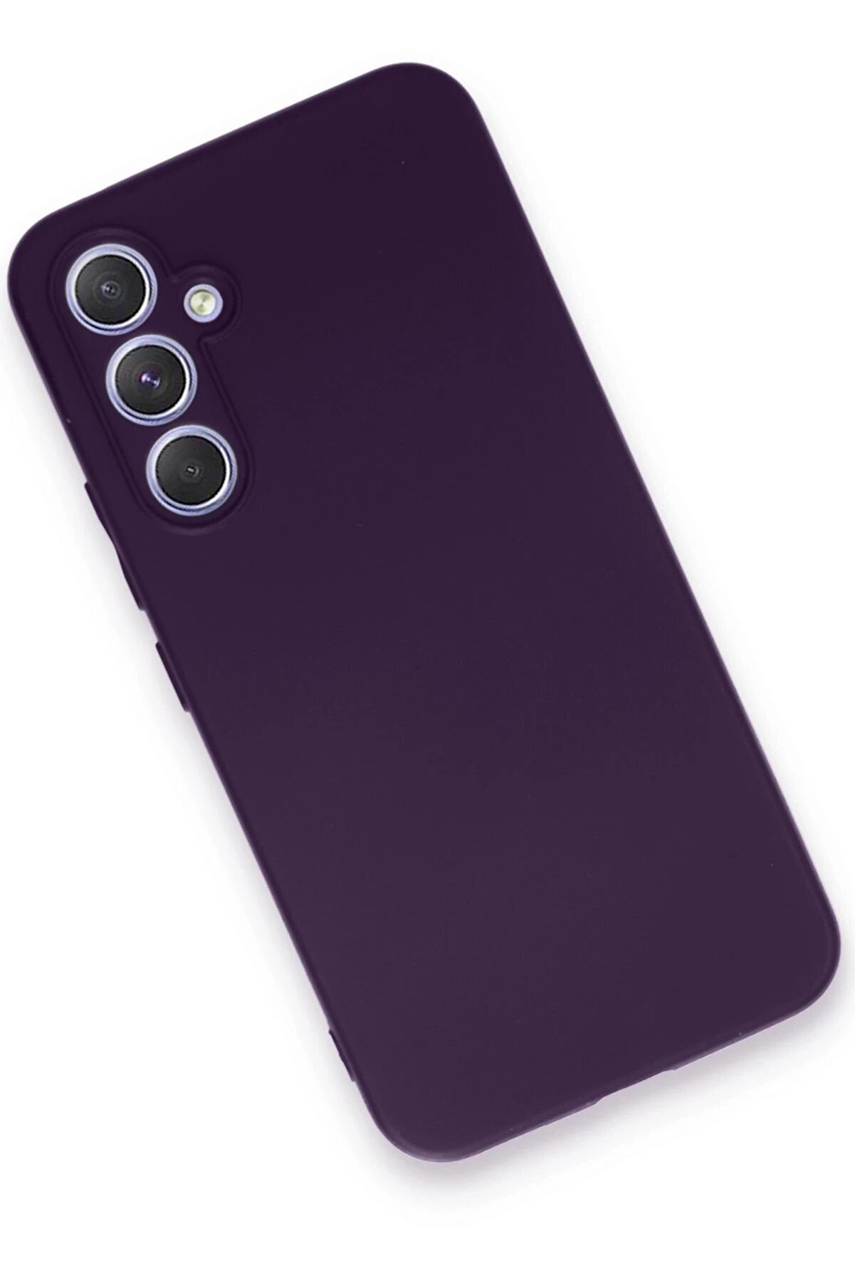 Samsung Galaxy A54 5G Kılıf Fi̇rst Si̇li̇kon - Mor - Dropx3774-3363