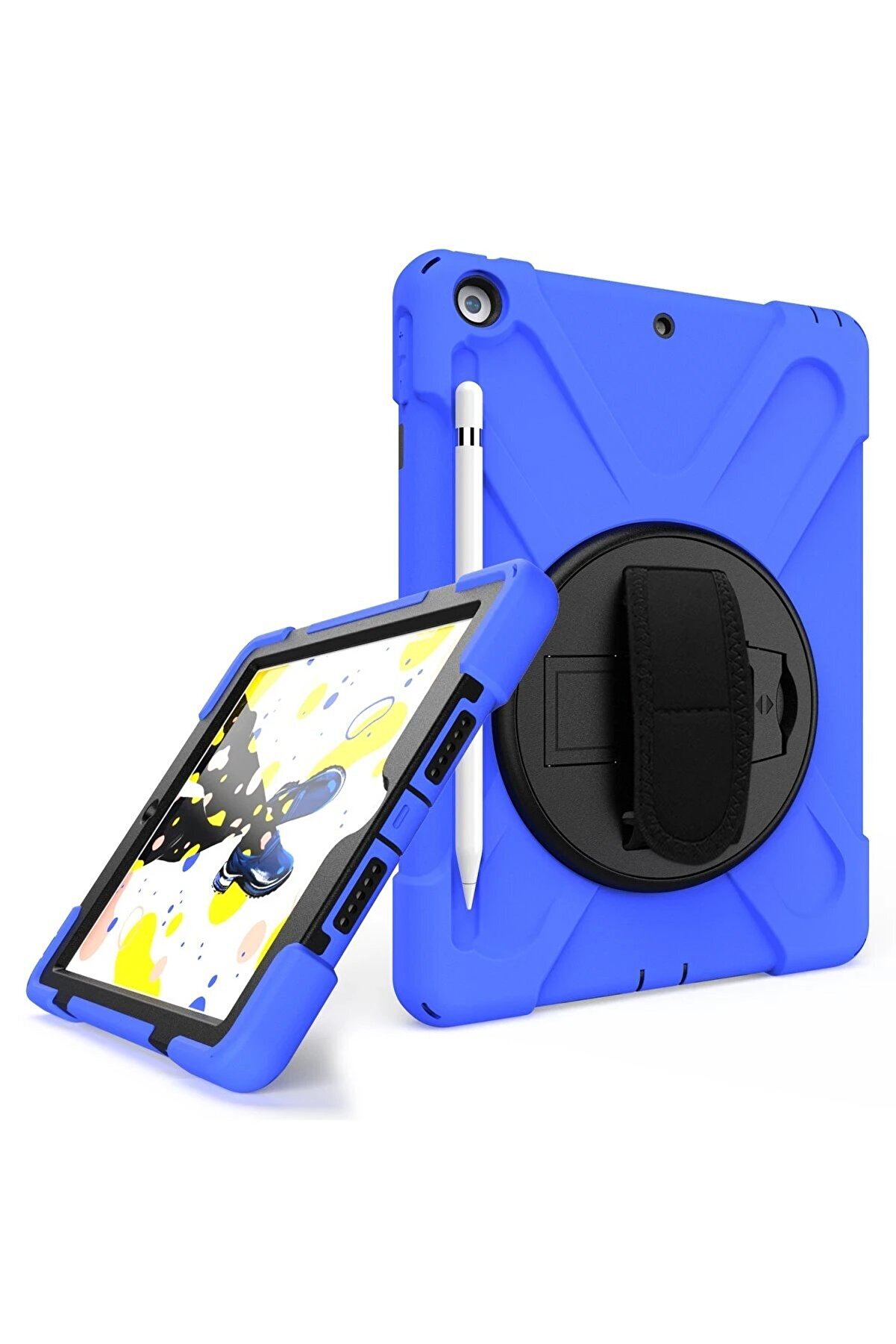 İpad 5 Ai̇r 9.7 Kılıf Amazi̇ng Tablet Kapak - Mavi̇ - Dropx5329-8817