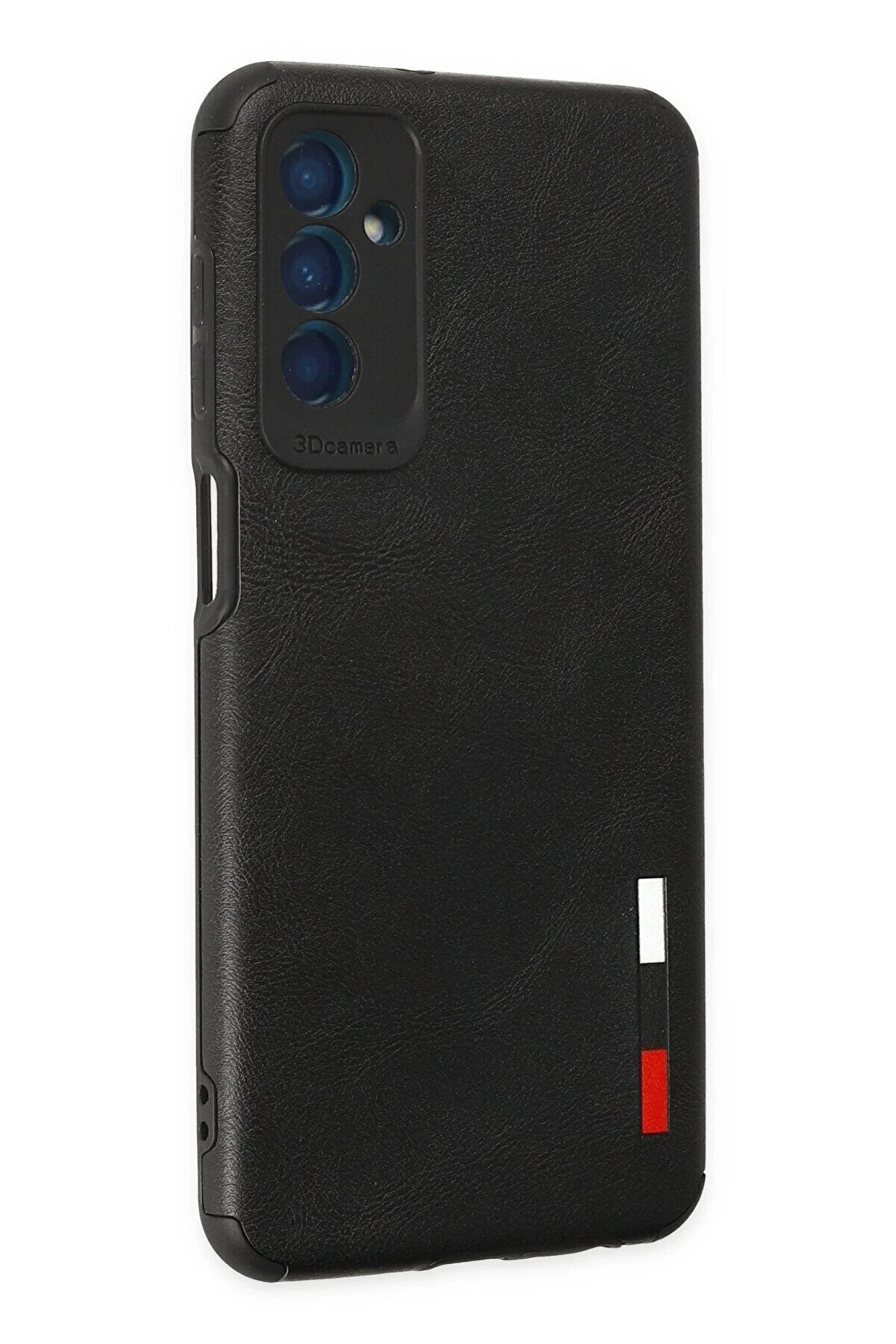 Samsung Galaxy M13 Kılıf Loop Deri̇ Si̇li̇kon - Si̇yah - Dropx4612-6357