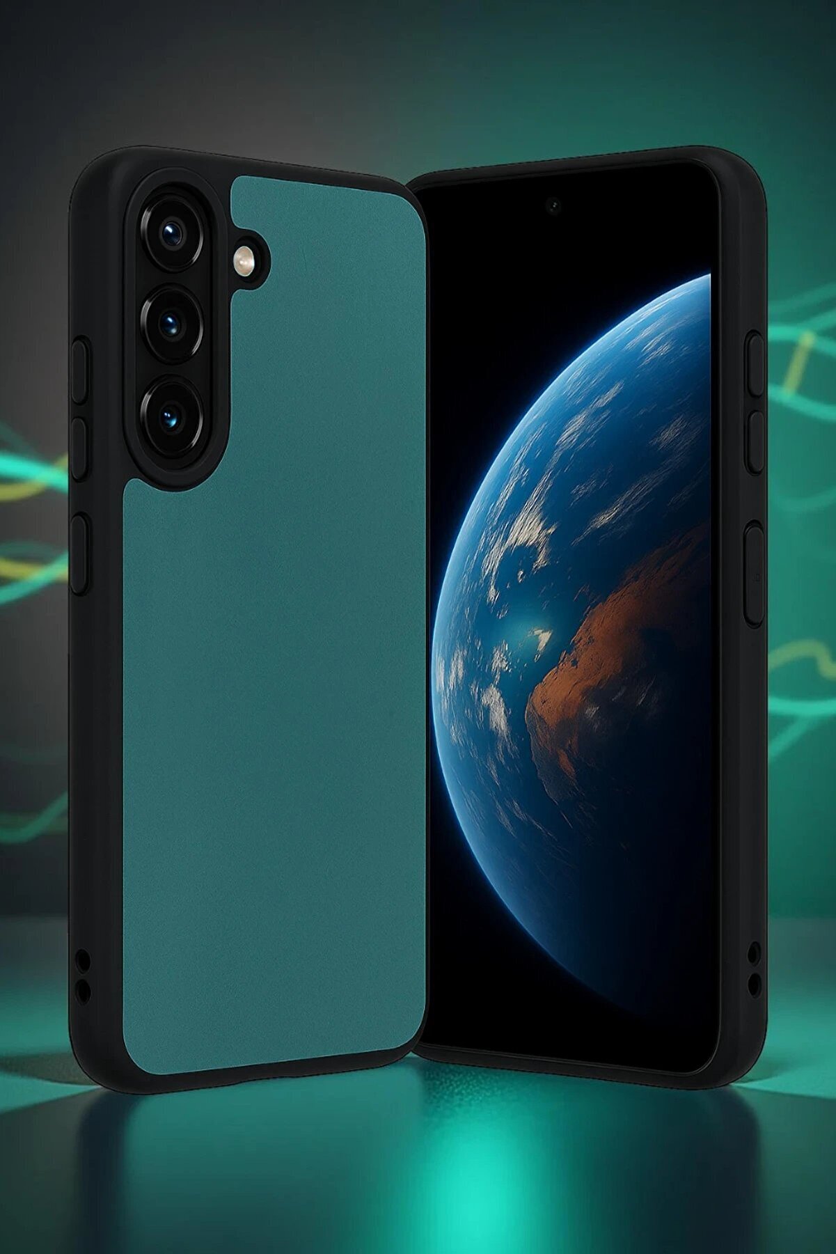 CepteToptan Samsung Galaxy A36 Kılıf Aras Deri Kapak - Pudra - DROPX5517-4682