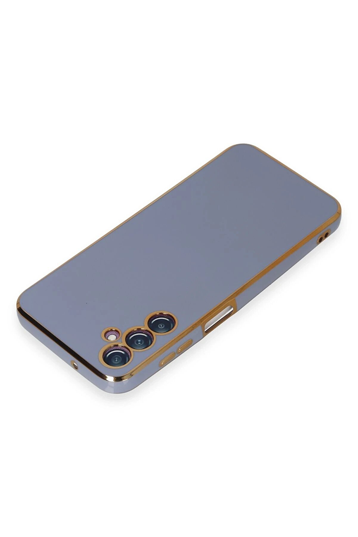 Samsung Galaxy M14 5G Kılıf Volet Si̇li̇kon - Mavi̇ - Dropx8647-9914